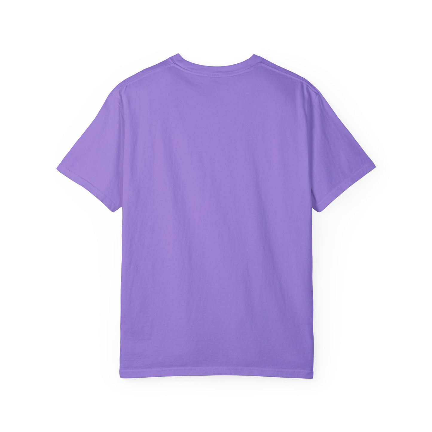 T-shirt unisexe teint en pièce avec motif drôle de grenouille