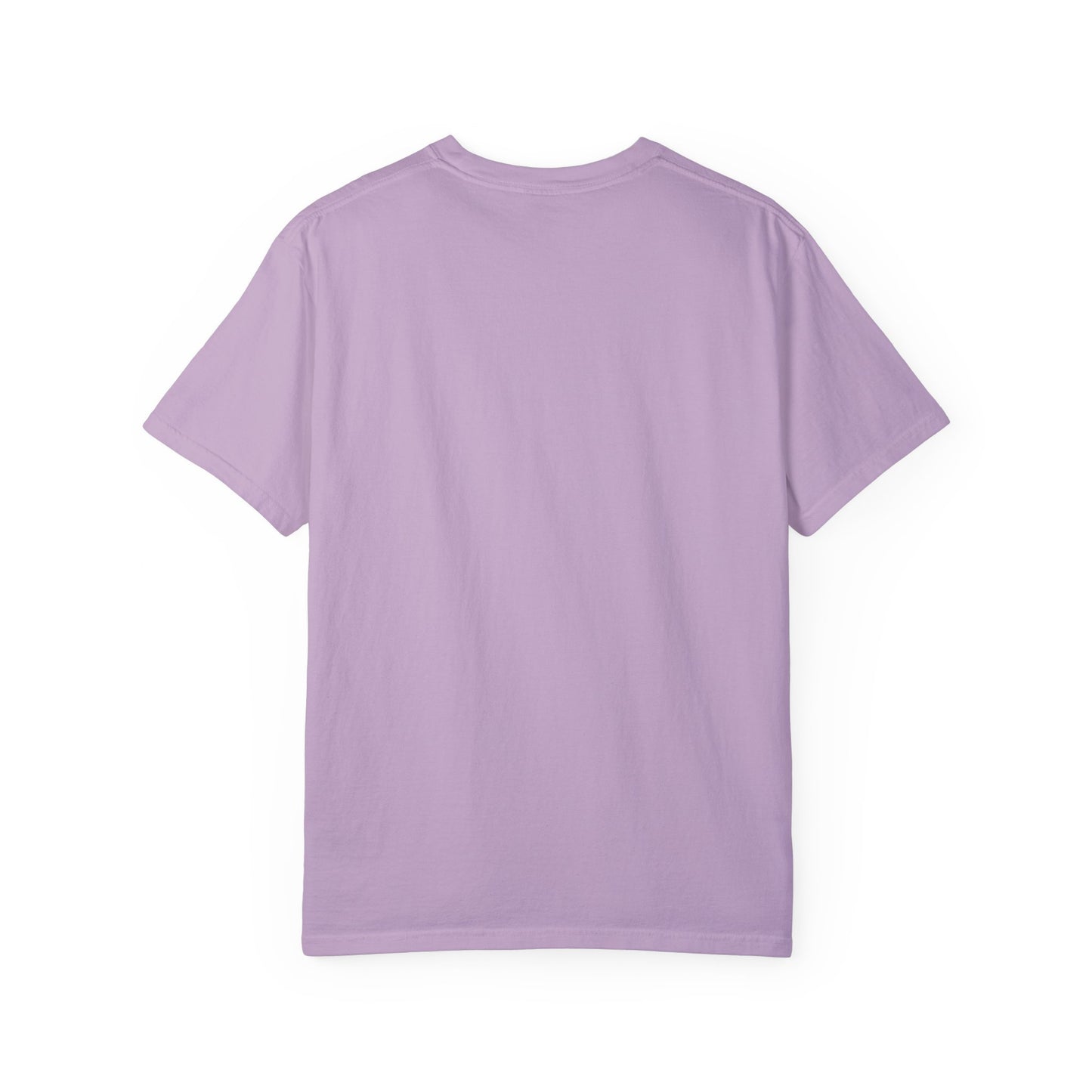 T-shirt unisexe teint en pièce avec motif drôle de grenouille