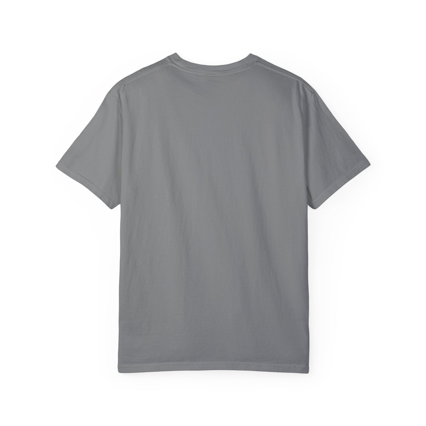 T-shirt unisexe teint en pièce avec motif drôle de grenouille