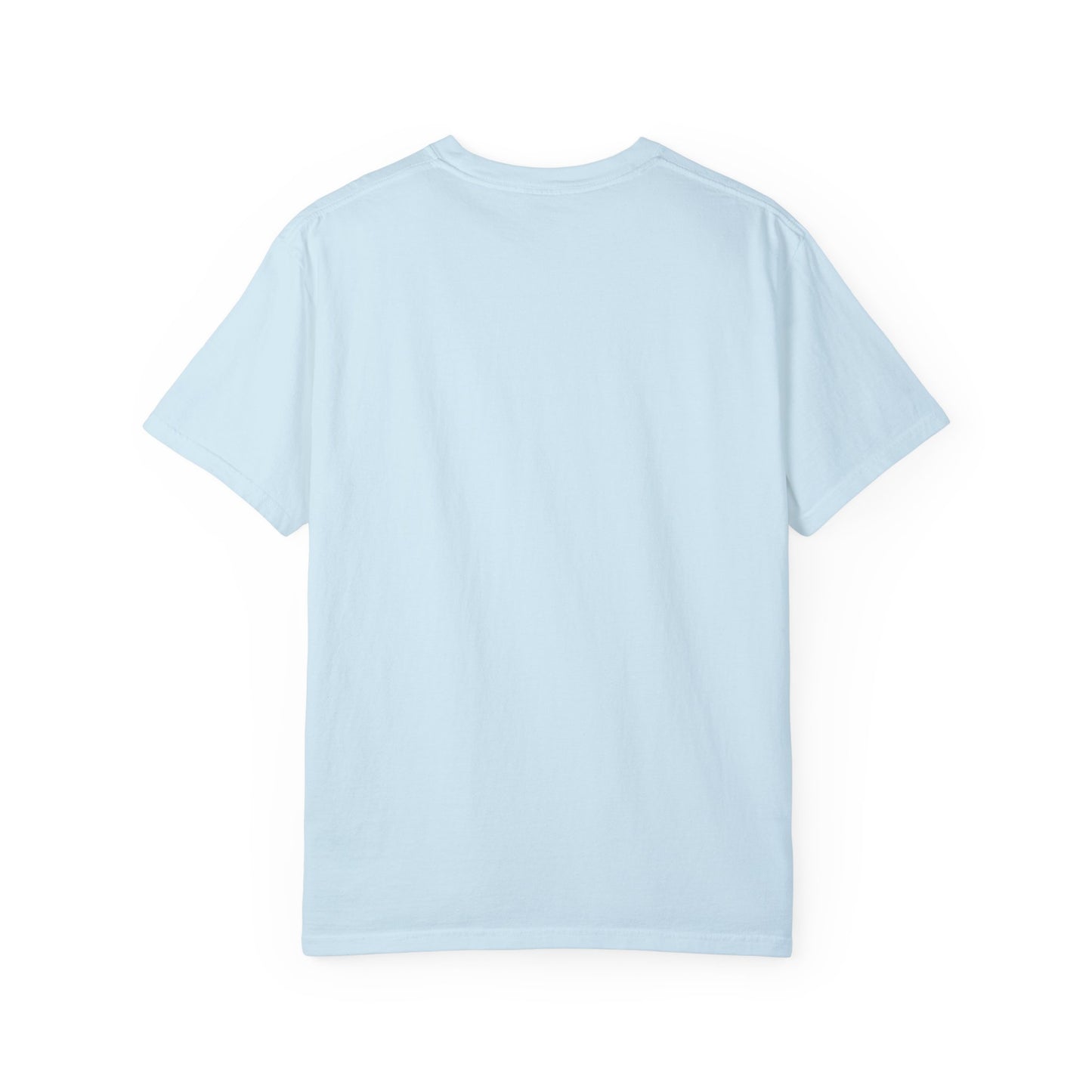 T-shirt unisexe teint en pièce avec motif drôle de grenouille