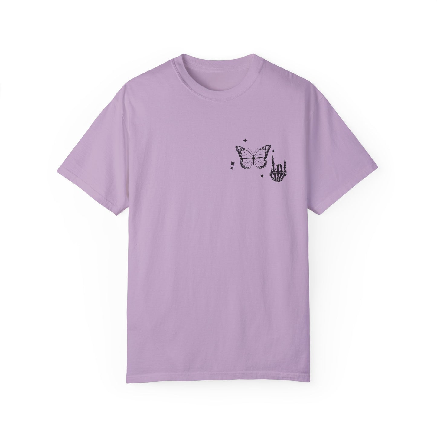 Camiseta unisex teñida en prenda "Weird Moms Build Character"