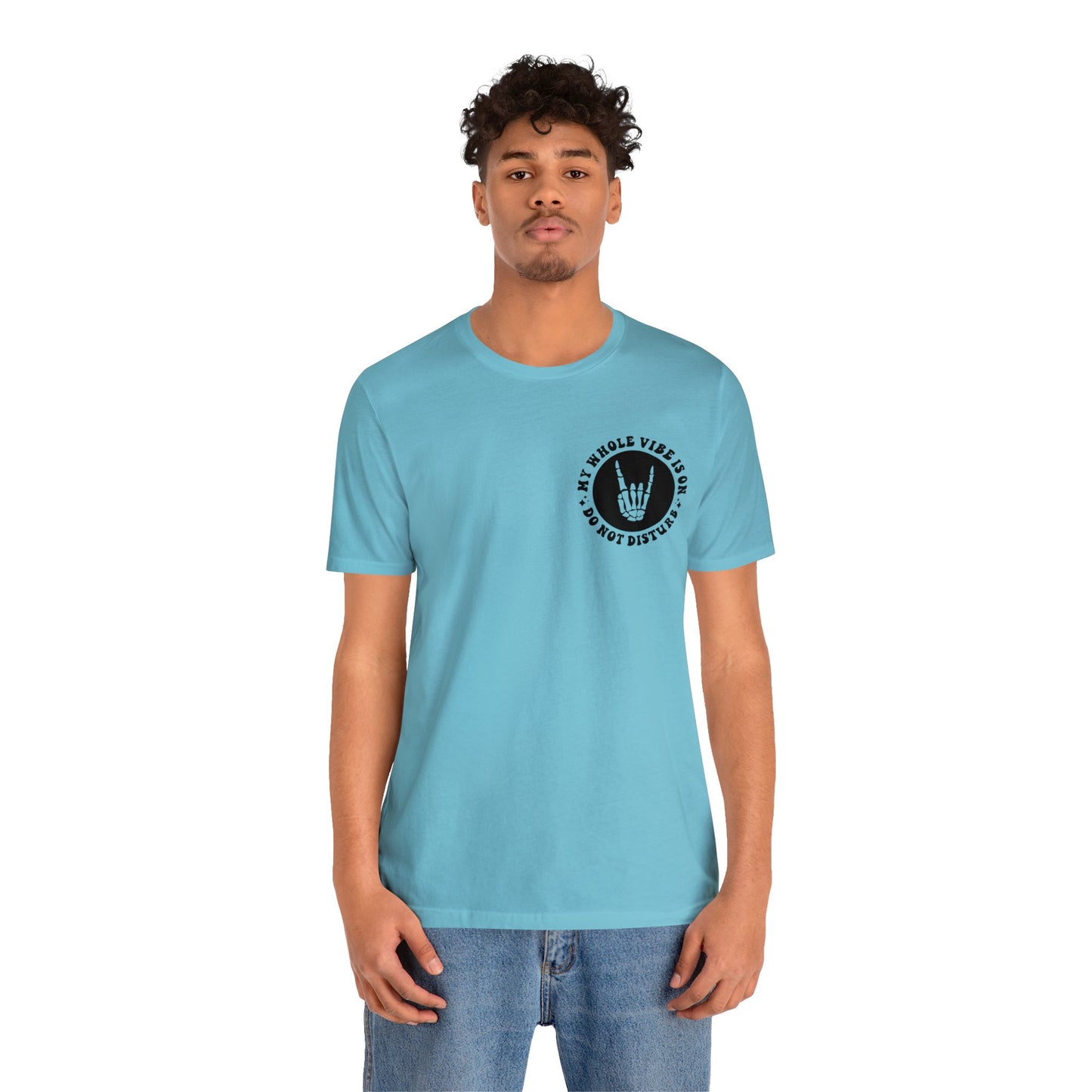 T-shirt à manches courtes unisexe en jersey « Ne pas déranger »