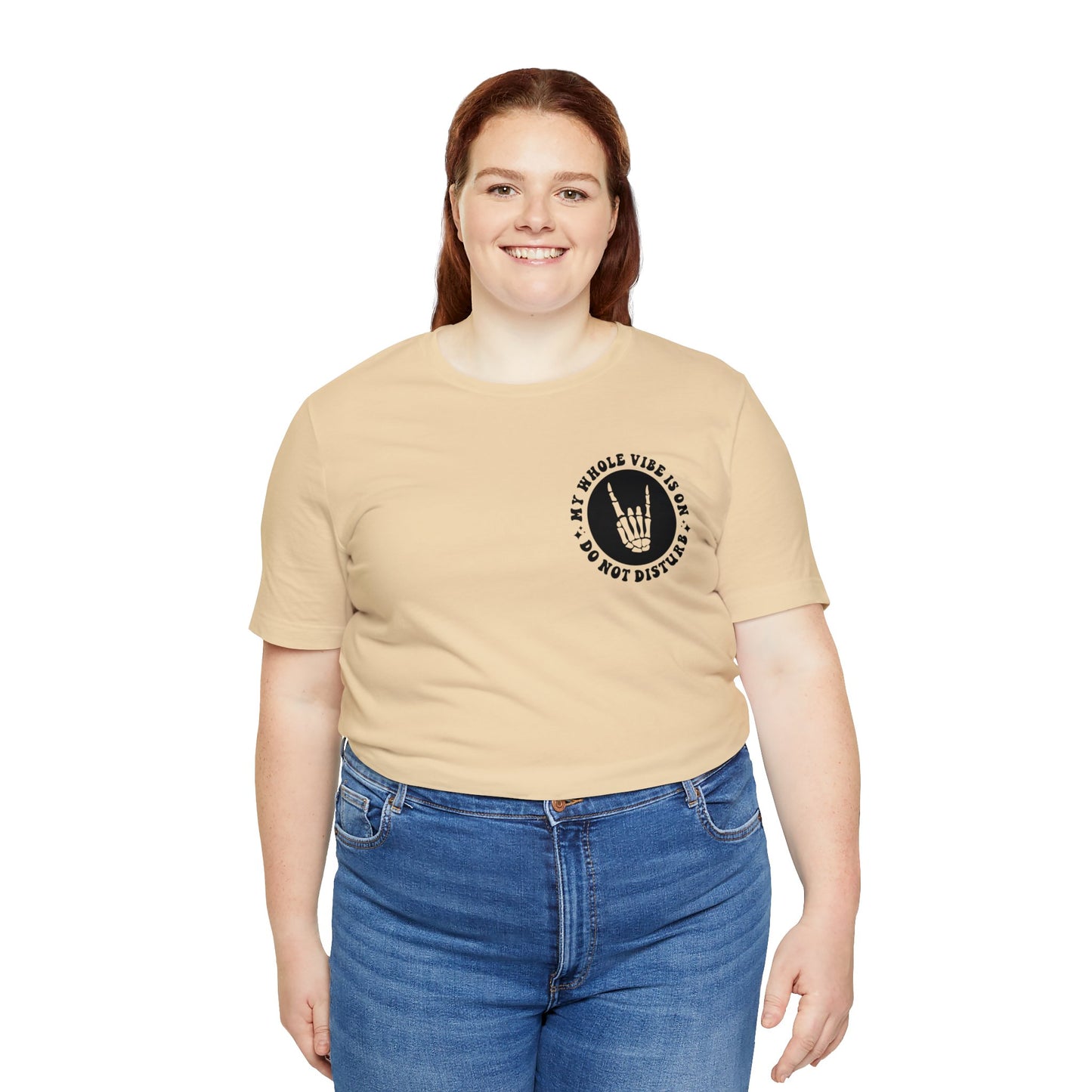 T-shirt à manches courtes unisexe en jersey « Ne pas déranger »