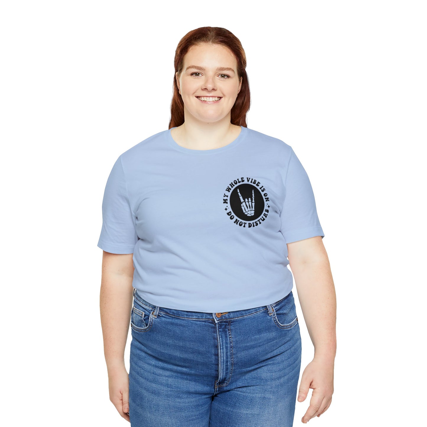T-shirt à manches courtes unisexe en jersey « Ne pas déranger »