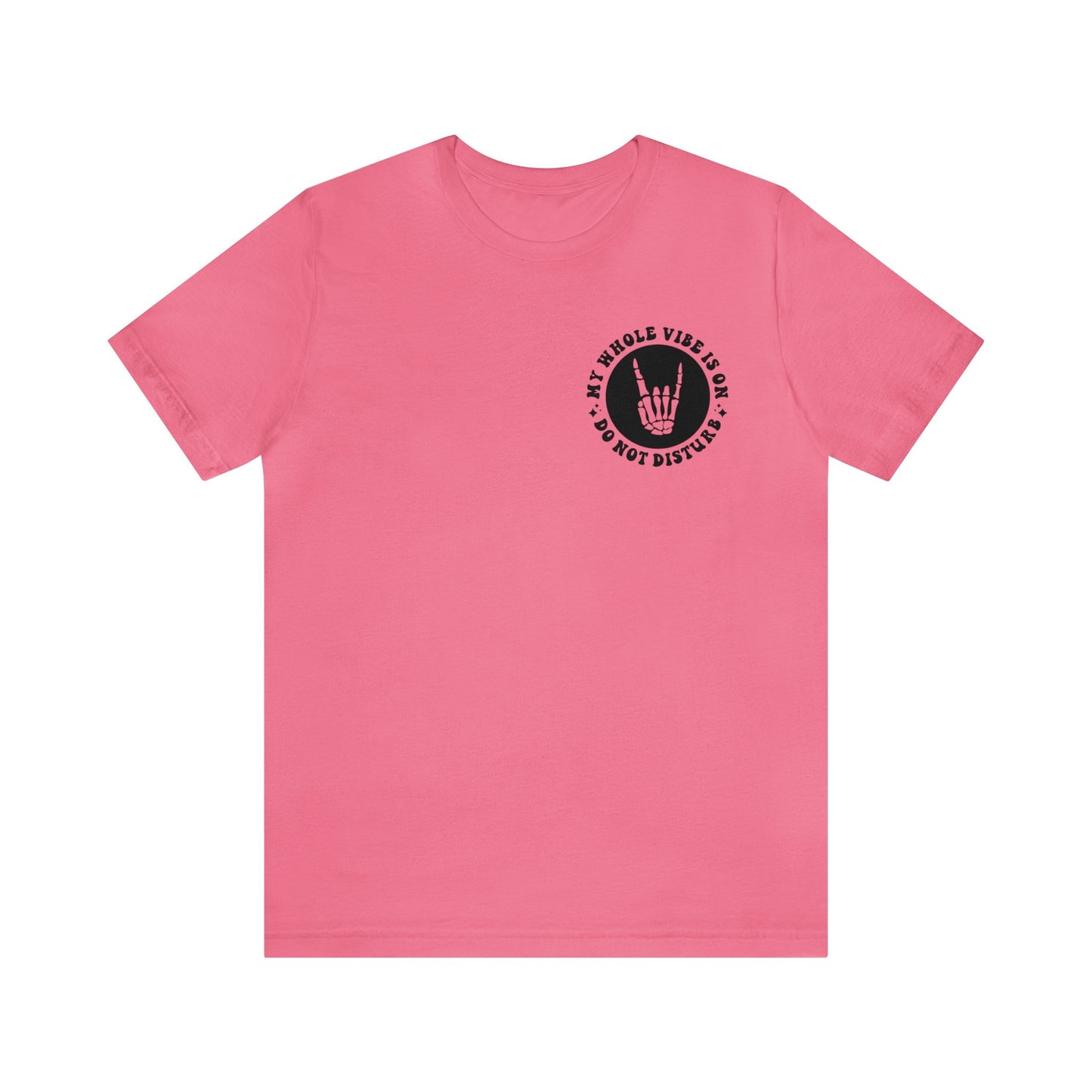 T-shirt à manches courtes unisexe en jersey « Ne pas déranger »