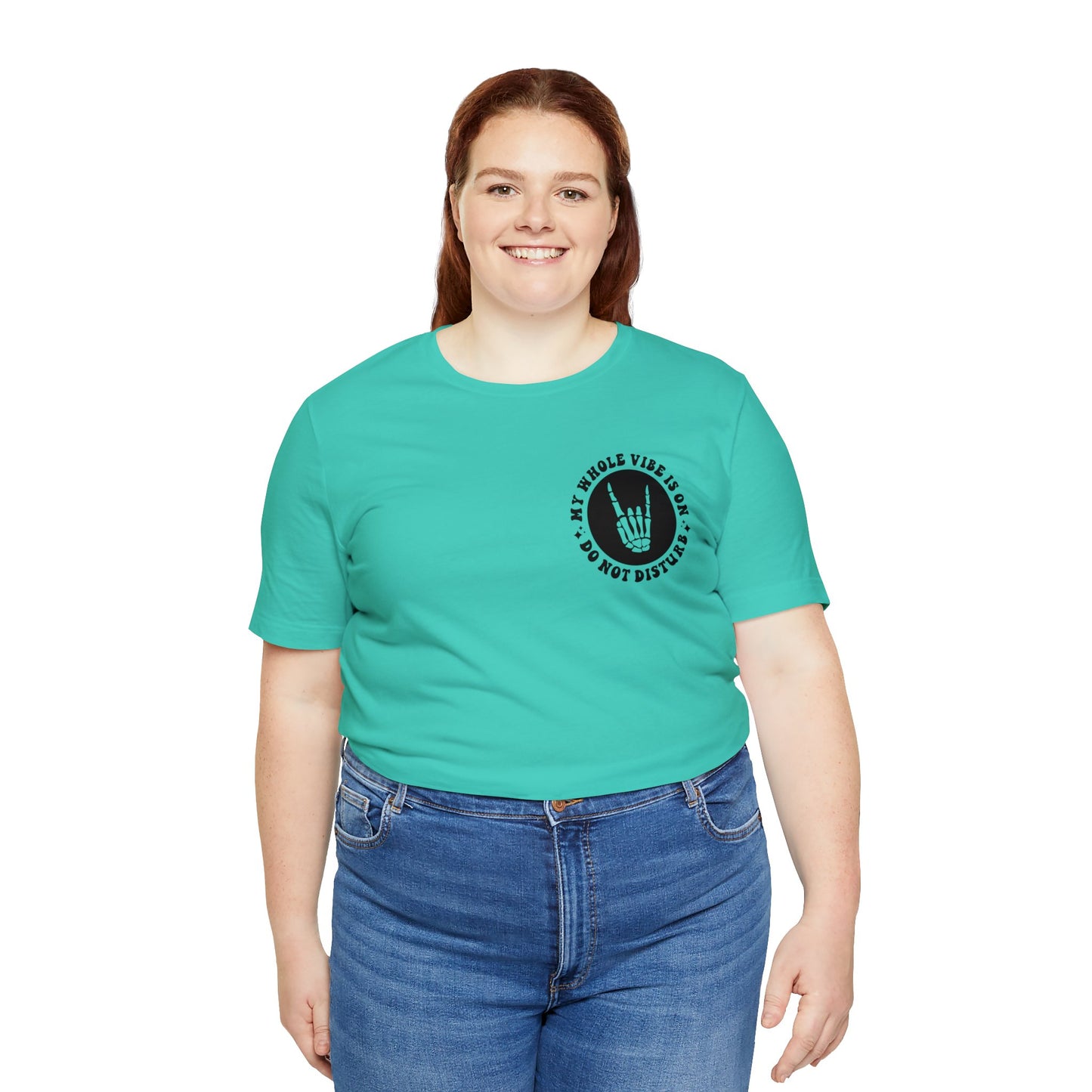 T-shirt à manches courtes unisexe en jersey « Ne pas déranger »