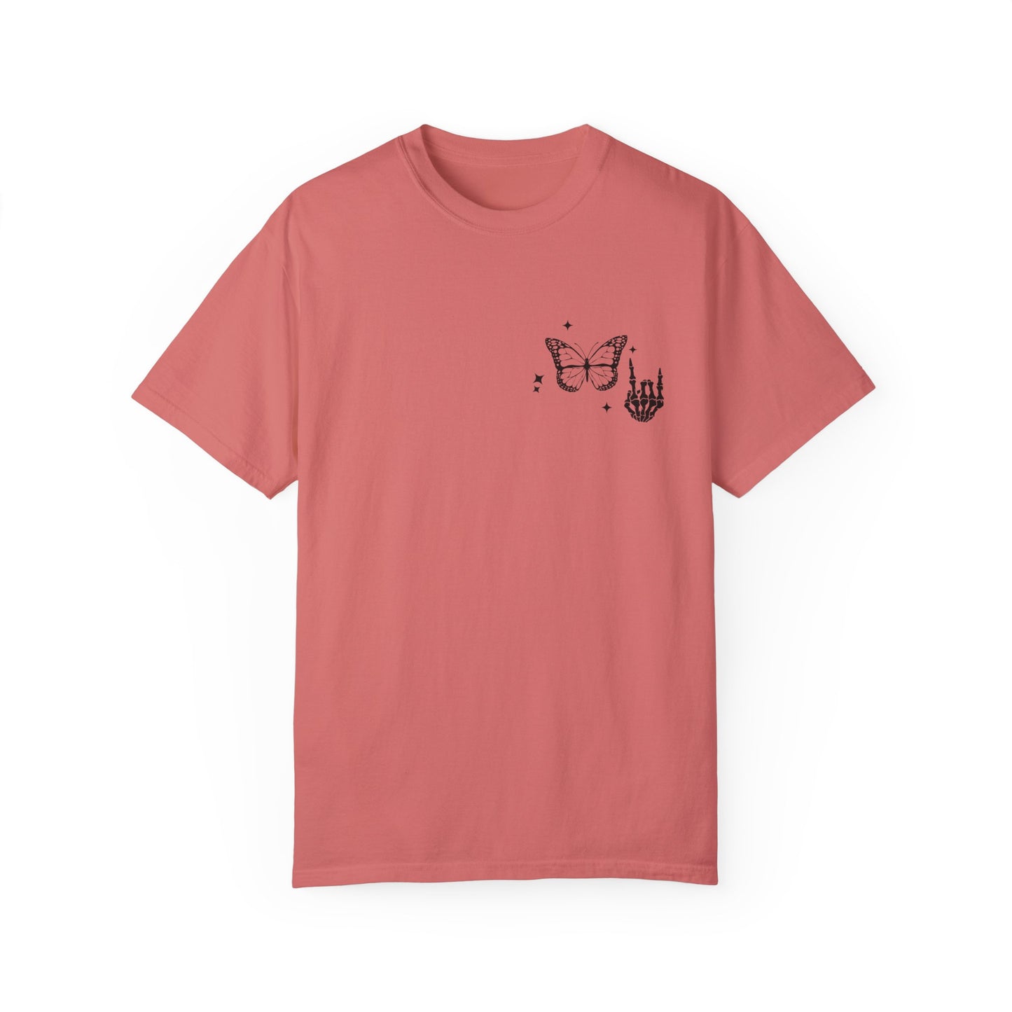Camiseta unisex teñida en prenda "Weird Moms Build Character"