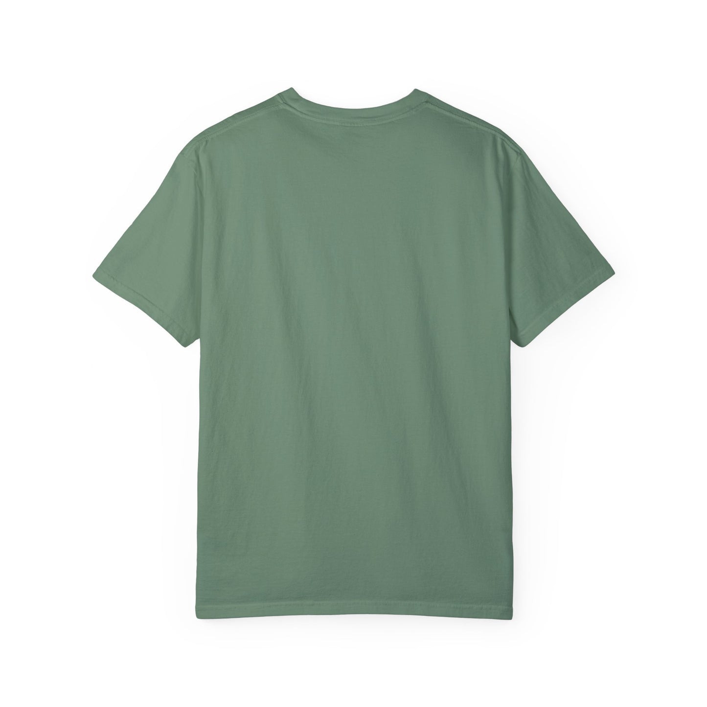 T-shirt unisexe teint en pièce avec motif drôle de grenouille