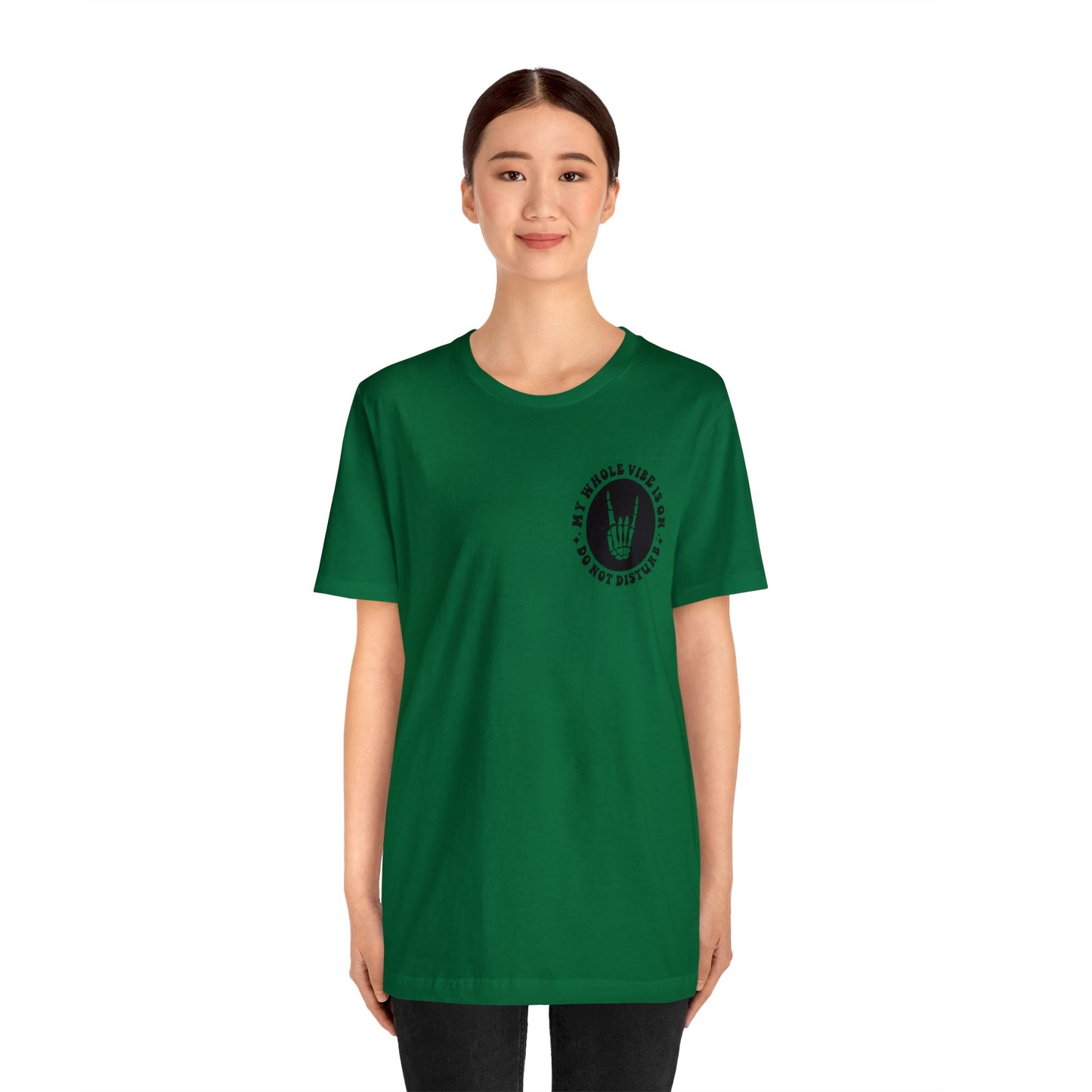 T-shirt à manches courtes unisexe en jersey « Ne pas déranger »