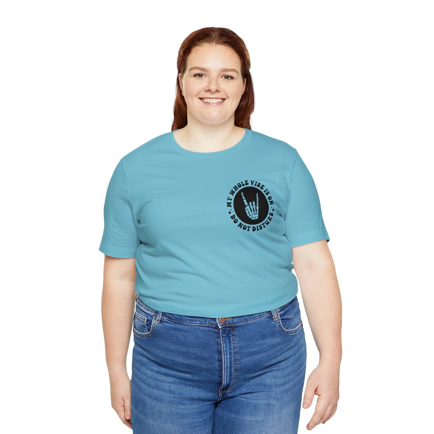 T-shirt à manches courtes unisexe en jersey « Ne pas déranger »