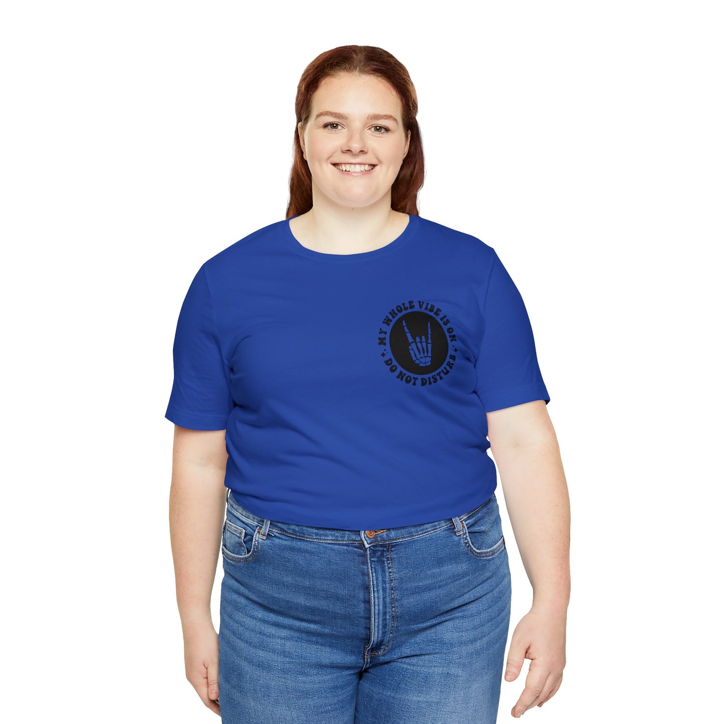 T-shirt à manches courtes unisexe en jersey « Ne pas déranger »