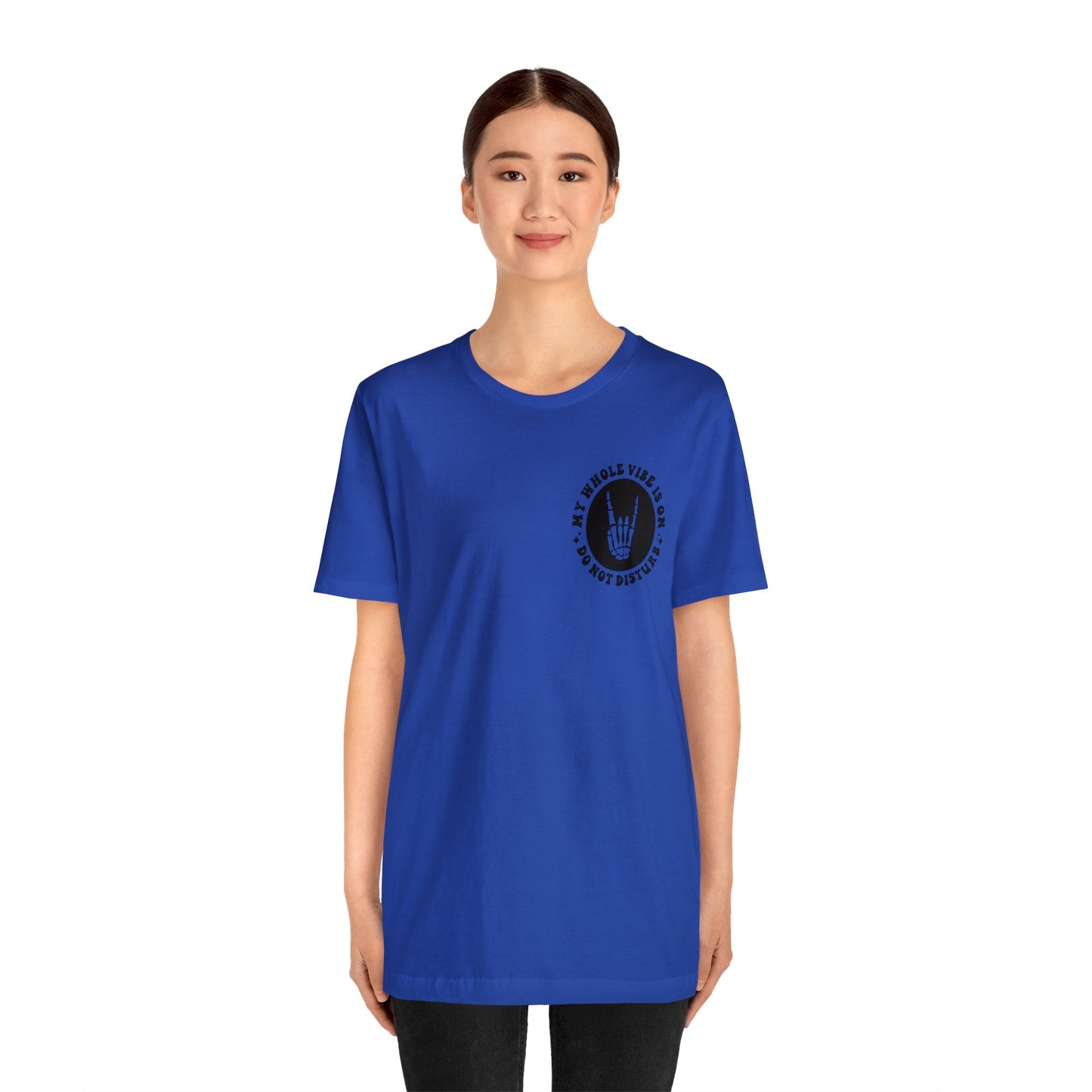 T-shirt à manches courtes unisexe en jersey « Ne pas déranger »