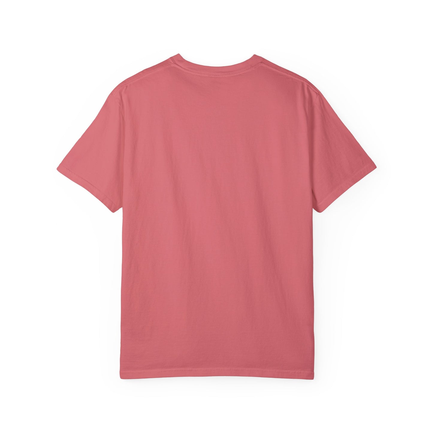 T-shirt unisexe teint en pièce avec motif drôle de grenouille