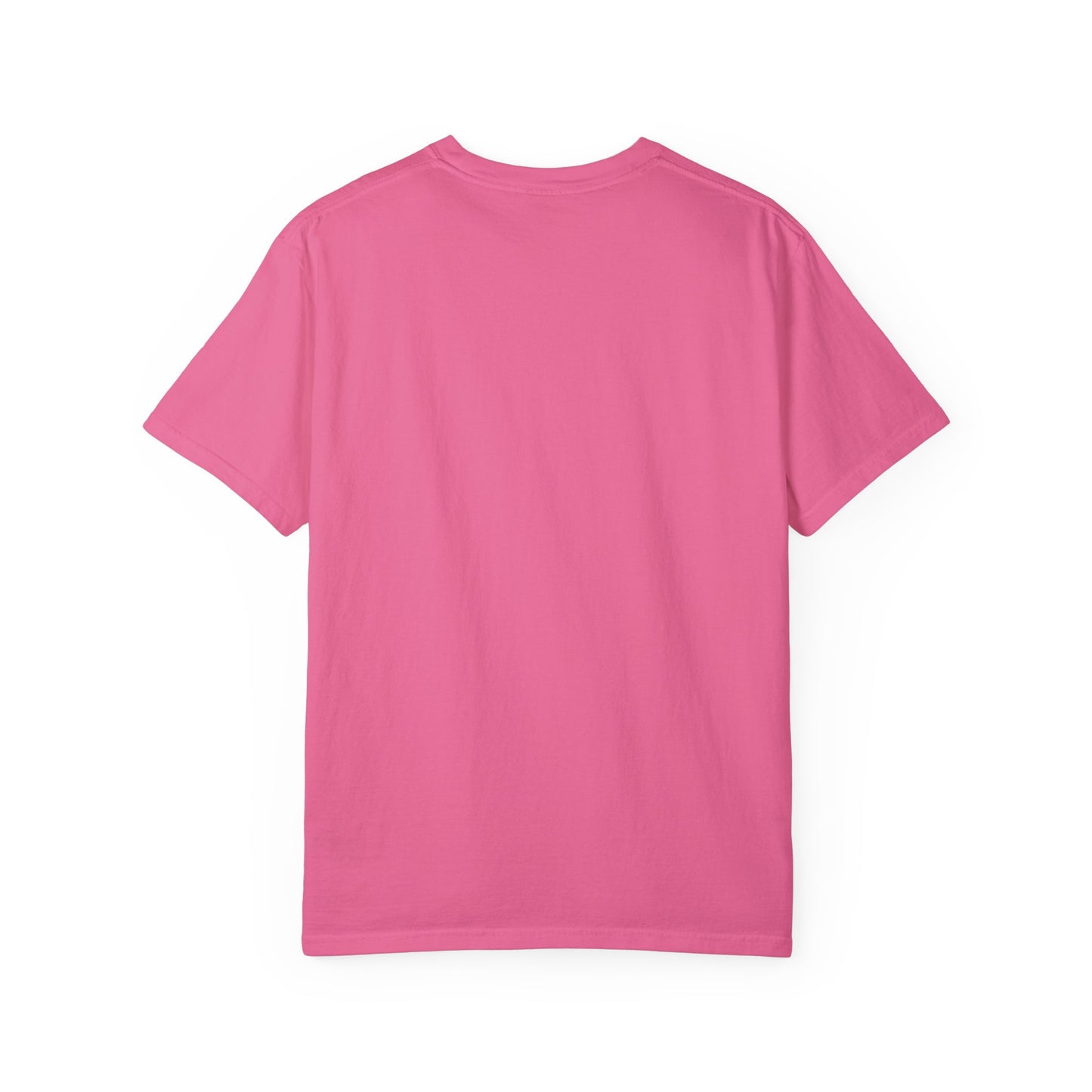 T-shirt unisexe teint en pièce avec motif drôle de grenouille