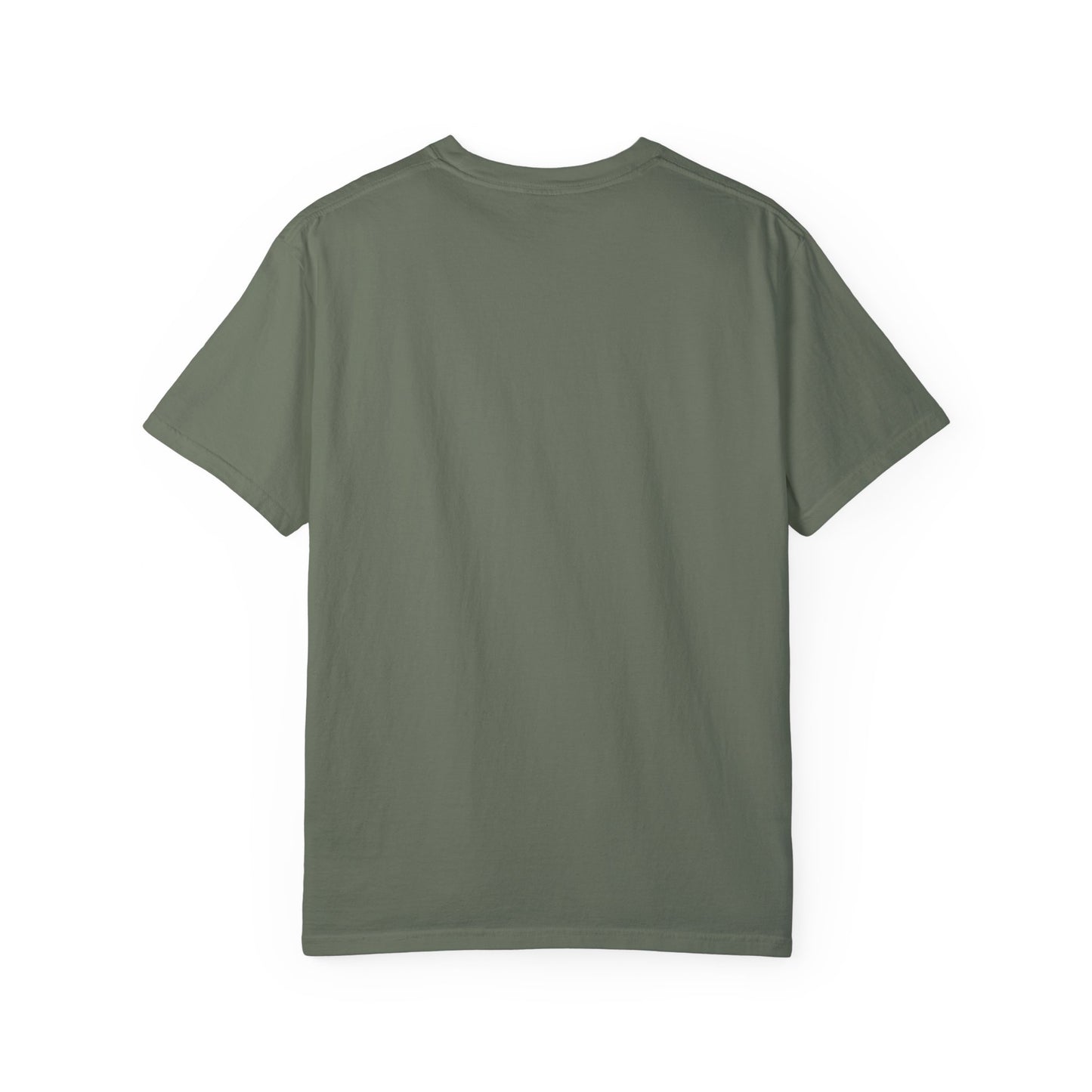 T-shirt unisexe teint en pièce avec motif drôle de grenouille