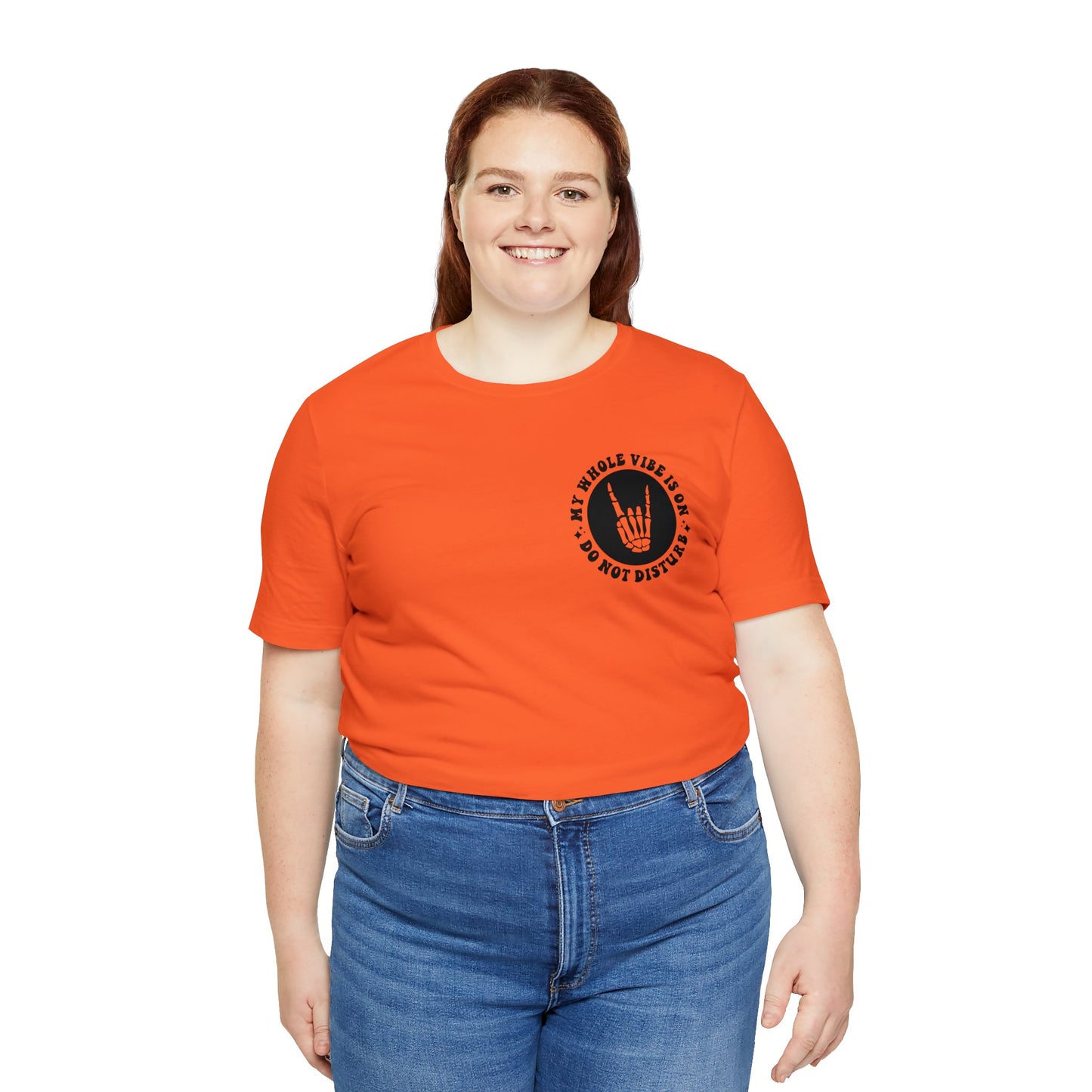 T-shirt à manches courtes unisexe en jersey « Ne pas déranger »