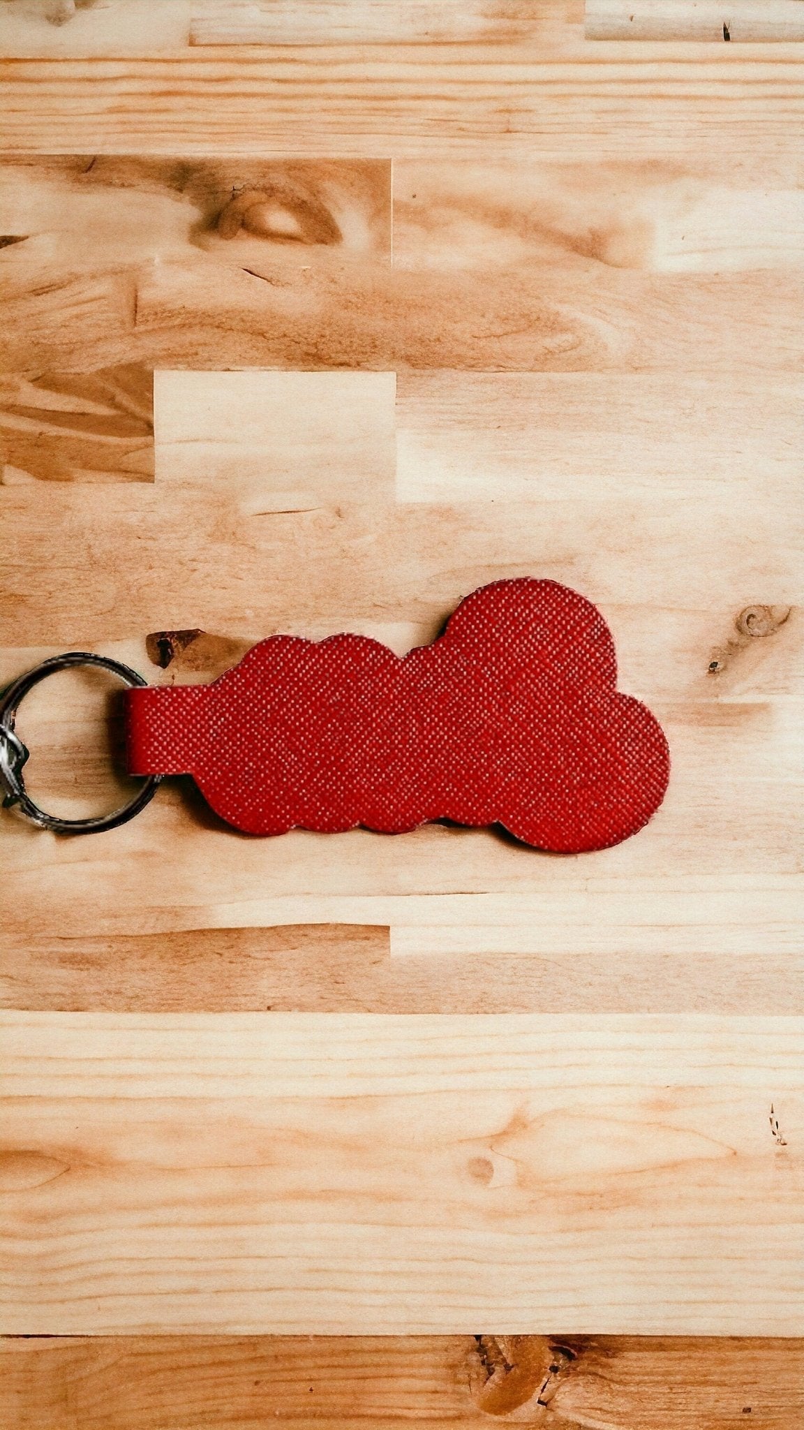 Custom Handmade Faux Leather Name Keychain, Multiple Color Options, Yours Or Friends Name, Personalized Gift For Friend, Mom, Dad, Others - Moon & Starr Handcrafted Jewelry && More!