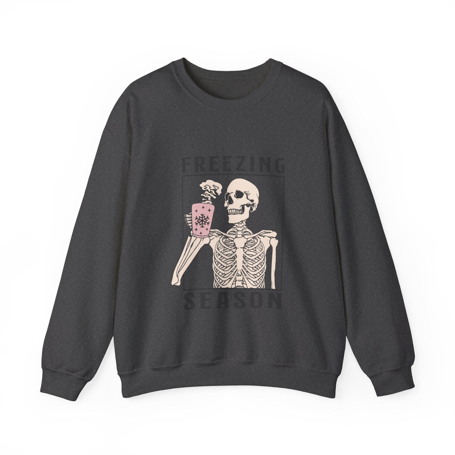 Freezing Season Unisex Heavy Blend™ Crewneck Sweatshirt - Moon & Starr Handcrafted Jewelry && More!
