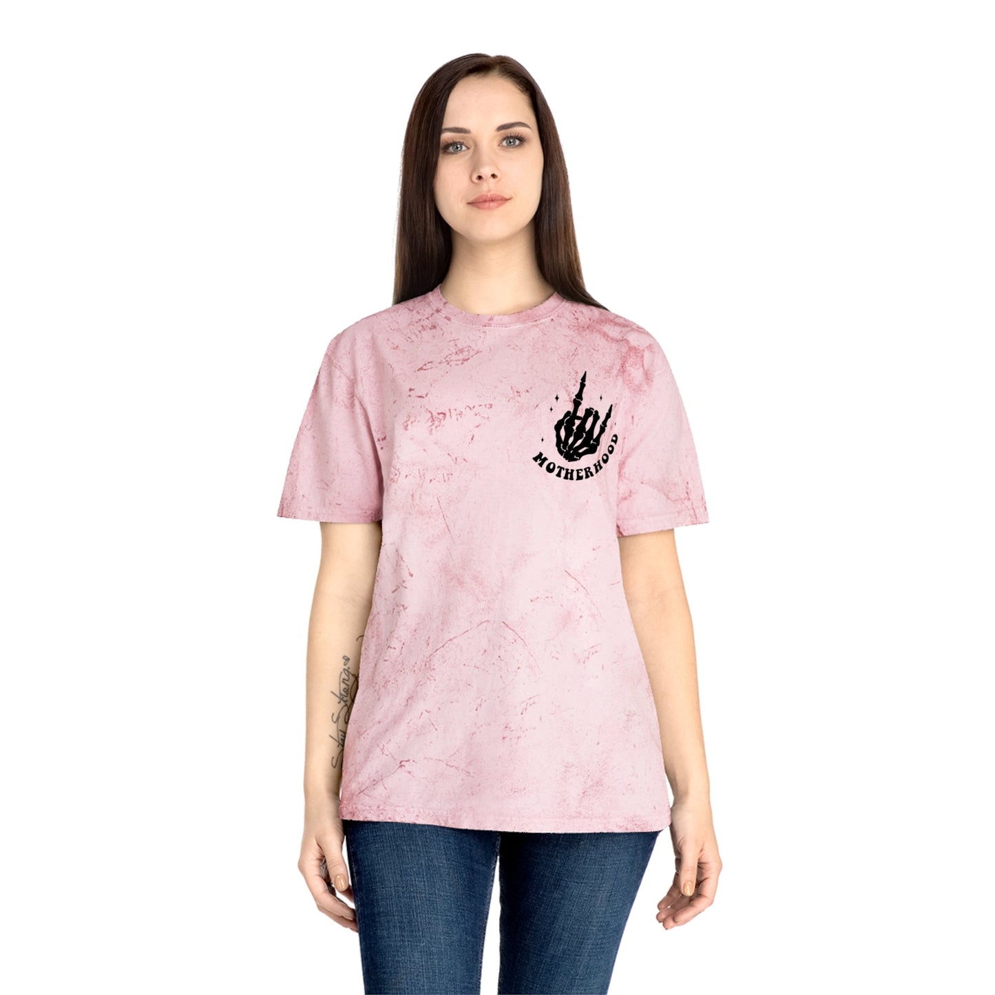 "Rockin' Motherhood" Unisex Color Blast T-Shirt - Moon & Starr Handcrafted Jewelry && More!