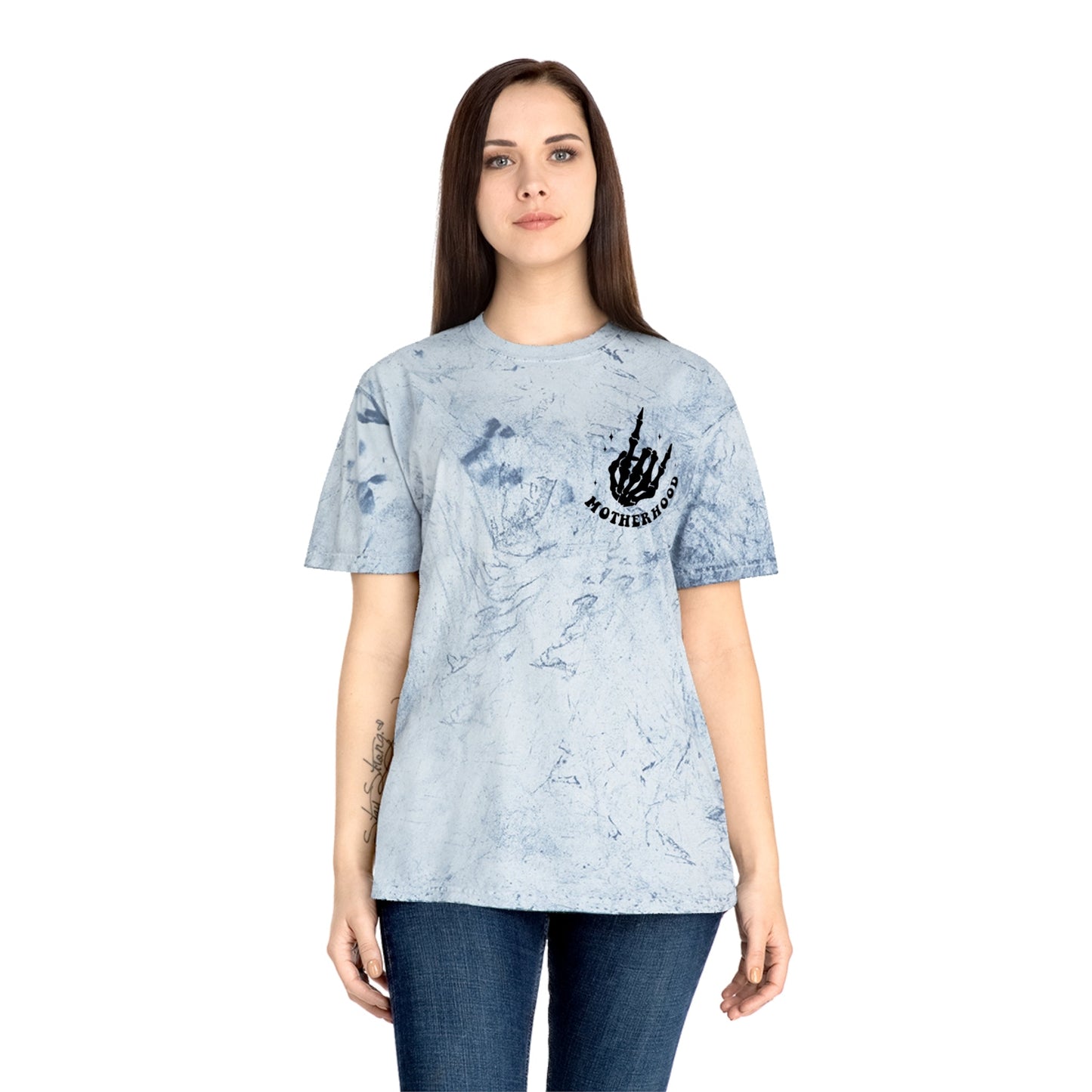 "Rockin' Motherhood" Unisex Color Blast T-Shirt - Moon & Starr Handcrafted Jewelry && More!