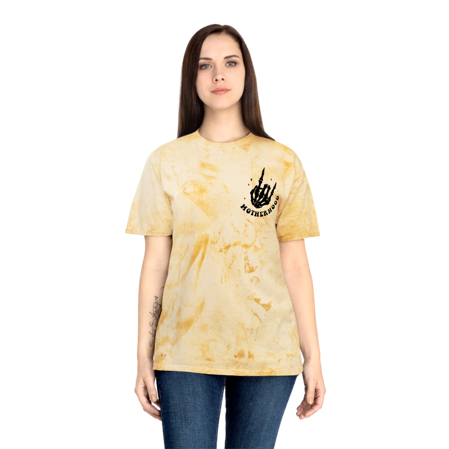 "Rockin' Motherhood" Unisex Color Blast T-Shirt - Moon & Starr Handcrafted Jewelry && More!