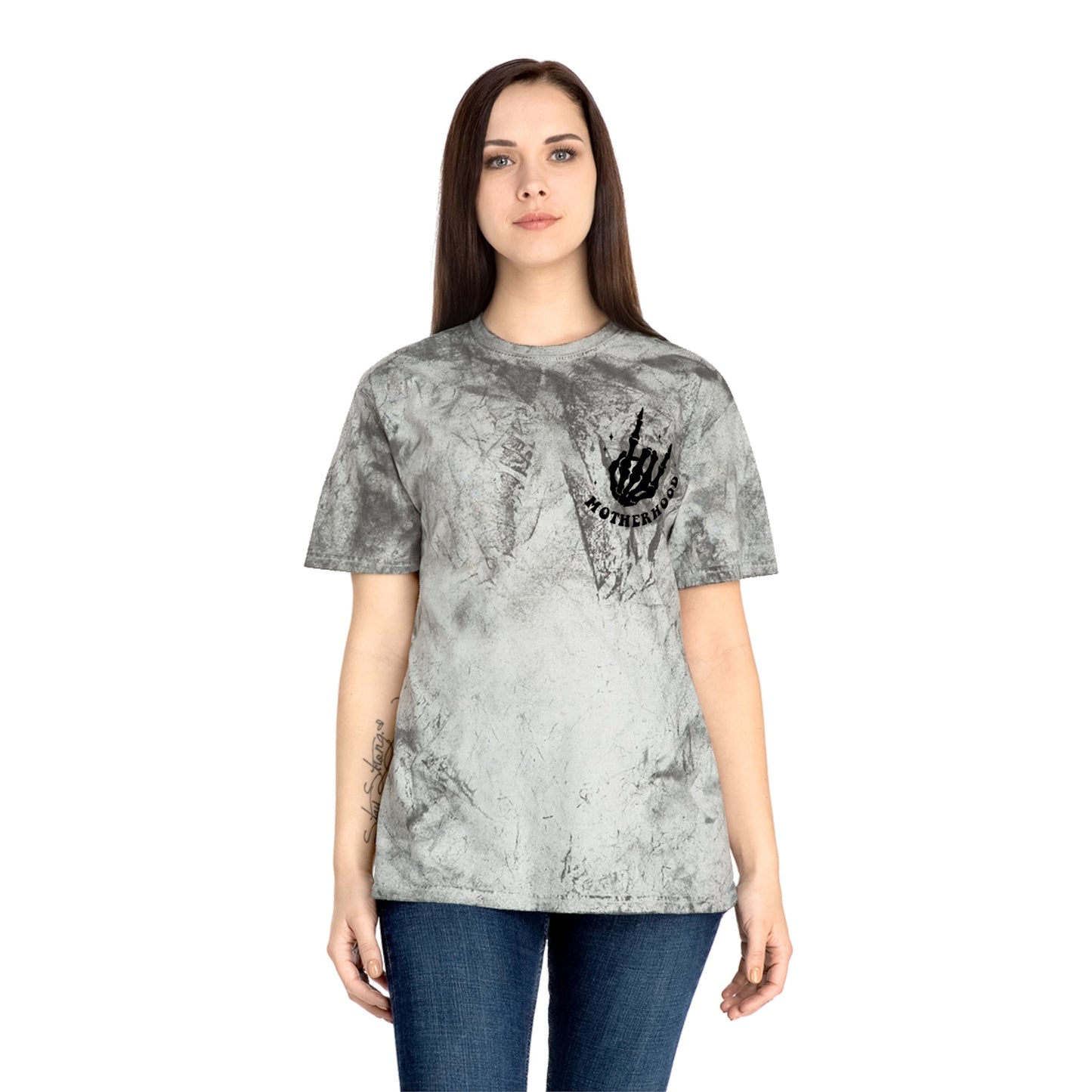 "Rockin' Motherhood" Unisex Color Blast T-Shirt - Moon & Starr Handcrafted Jewelry && More!