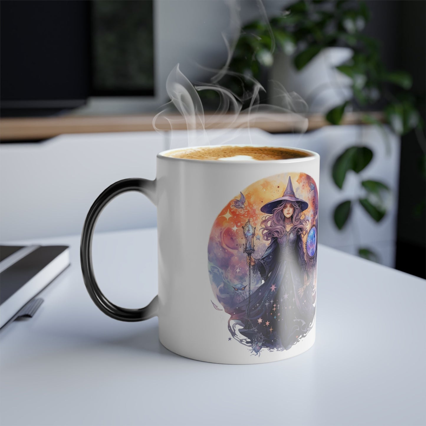 Top Witch Color Morphing Mug, 11oz - Moon & Starr Handcrafted Jewelry && More!