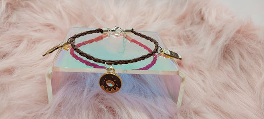 Unique Coffee and Donuts Charm Bracelet For Women, Gifts For Her, Handmade Charm Bracelets For Coffee Lovers - Moon & Starr Handcrafted Jewelry && More!