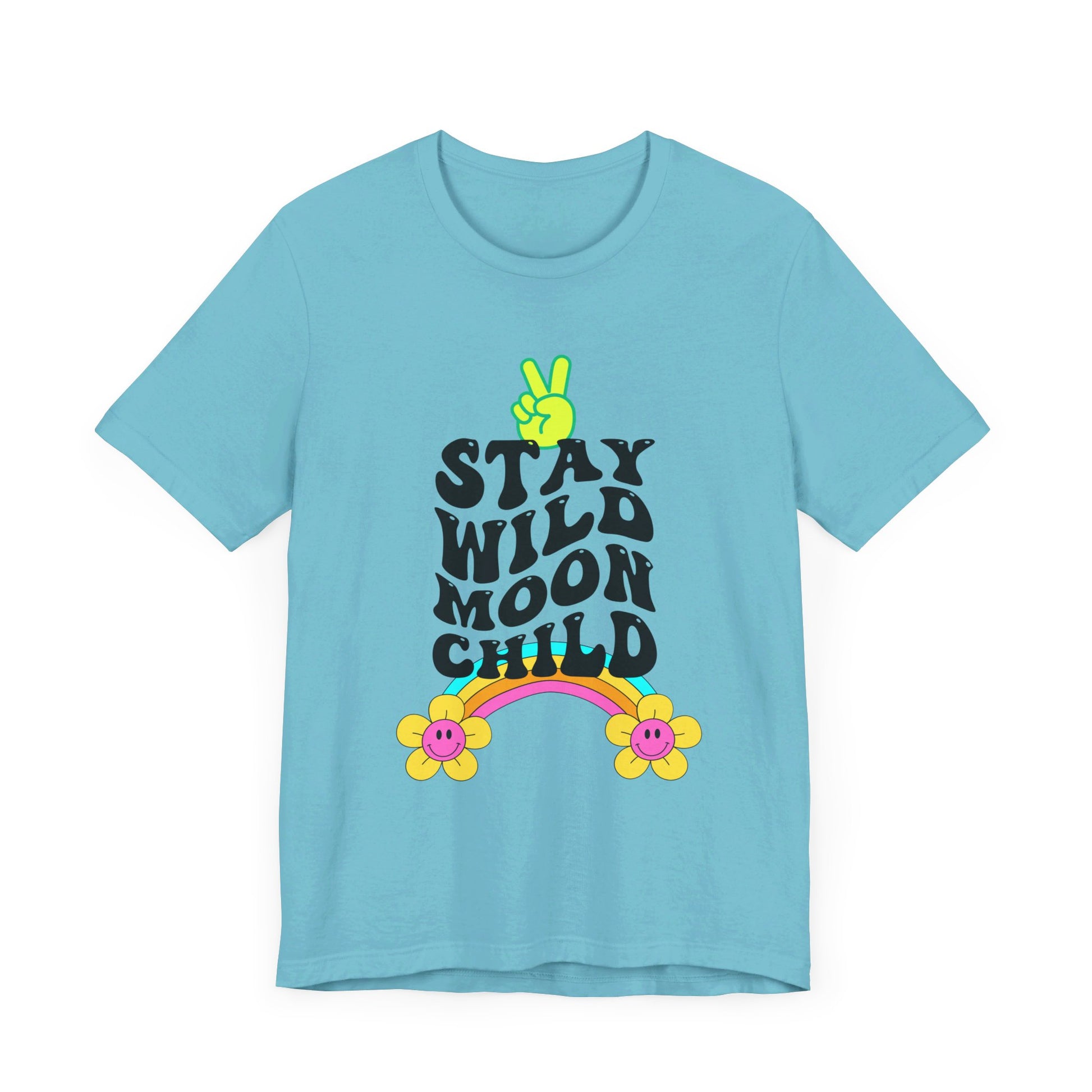 Stay Wild Moon Child Unisex Jersey Short Sleeve Tee - Moon & Starr Handcrafted LLC