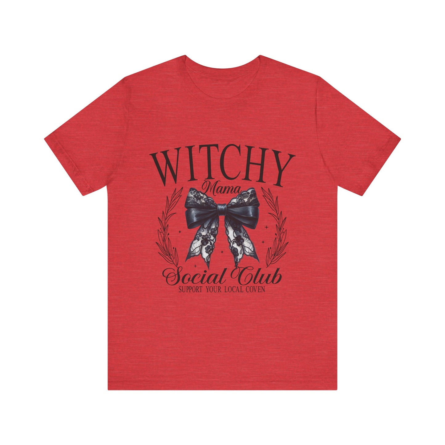 Witchy Mama Social Club Unisex Jersey Short Sleeve Tee - Moon & Starr Handcrafted LLC