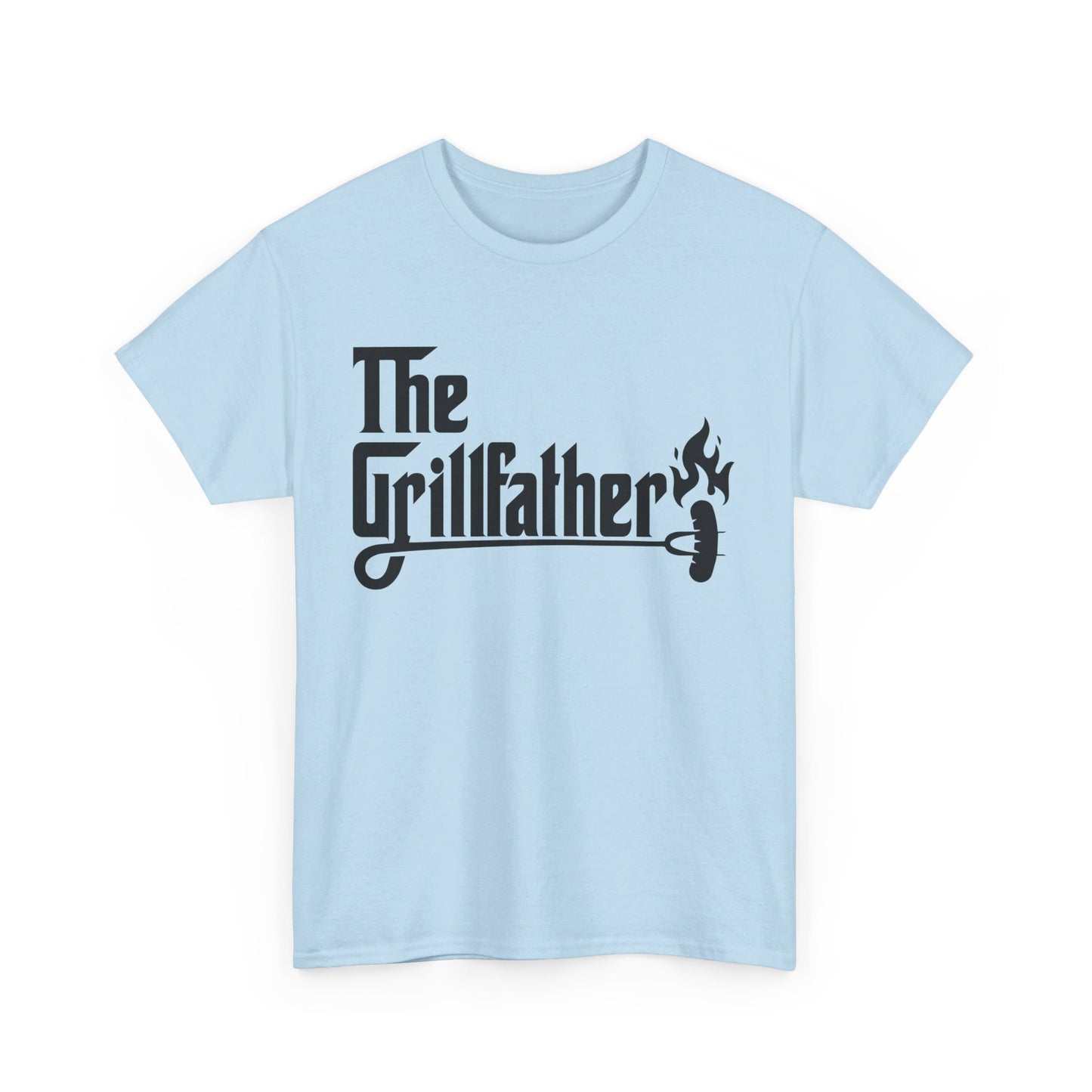 The Grillfather Unisex Heavy Cotton Tee For Dads - Moon & Starr Handcrafted LLC