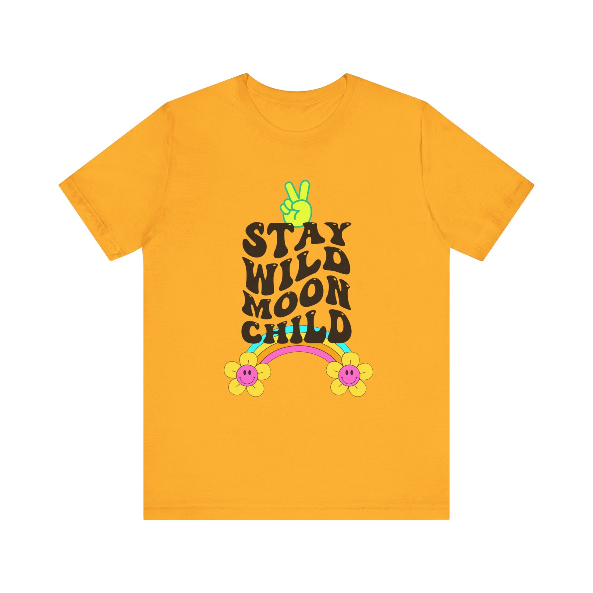 Stay Wild Moon Child Unisex Jersey Short Sleeve Tee - Moon & Starr Handcrafted LLC