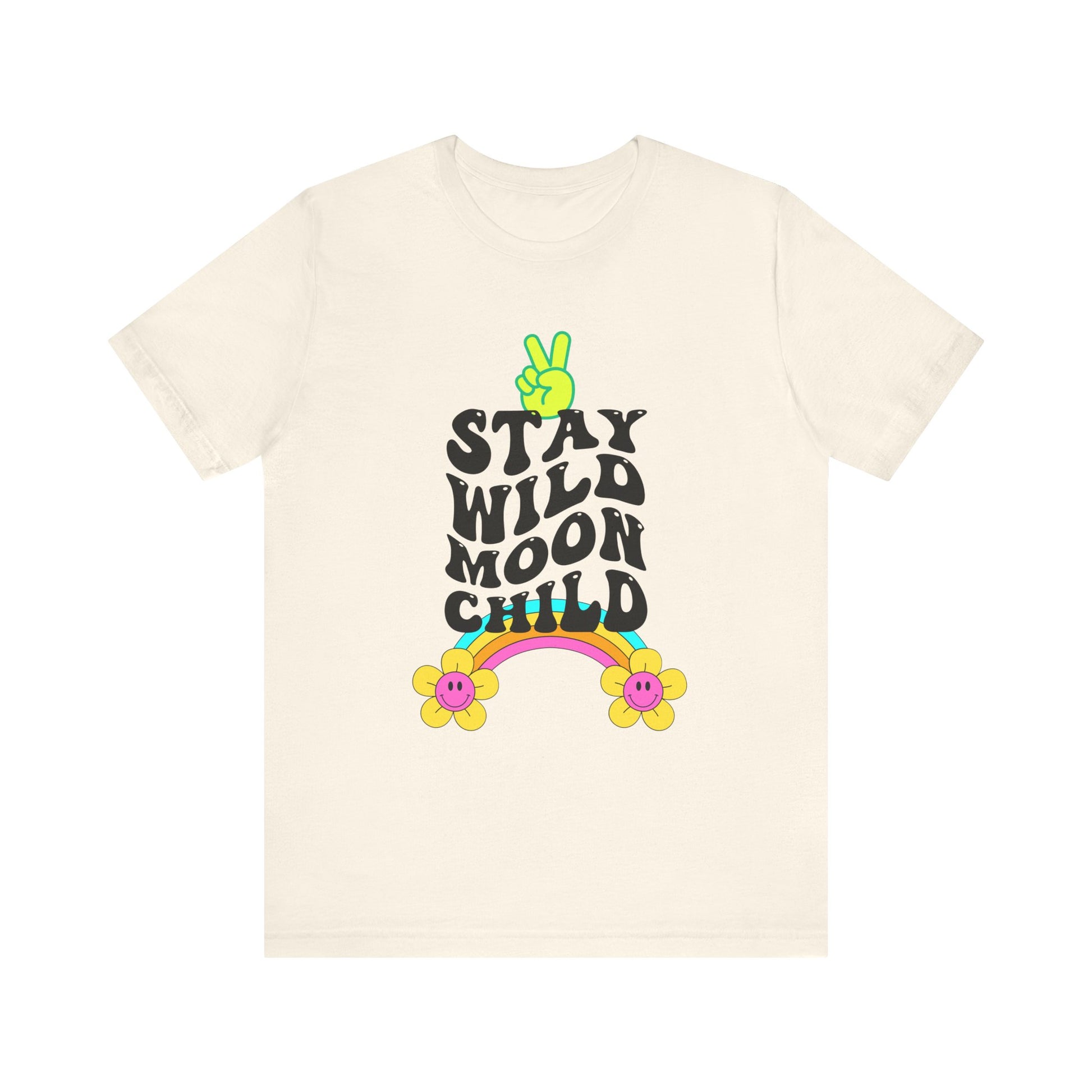 Stay Wild Moon Child Unisex Jersey Short Sleeve Tee - Moon & Starr Handcrafted LLC