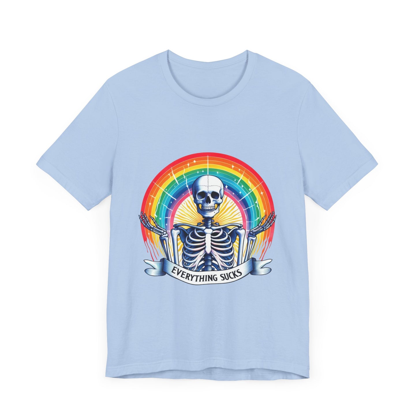 Funny Skeleton Tee Shirt