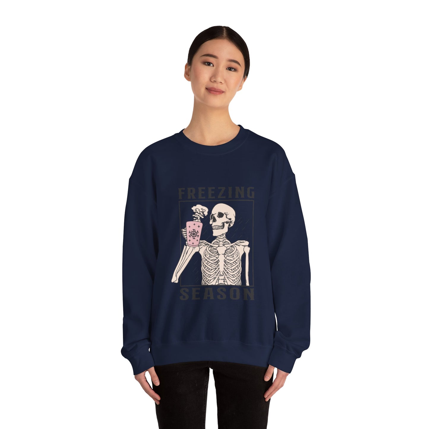 Freezing Season Unisex Heavy Blend™ Crewneck Sweatshirt