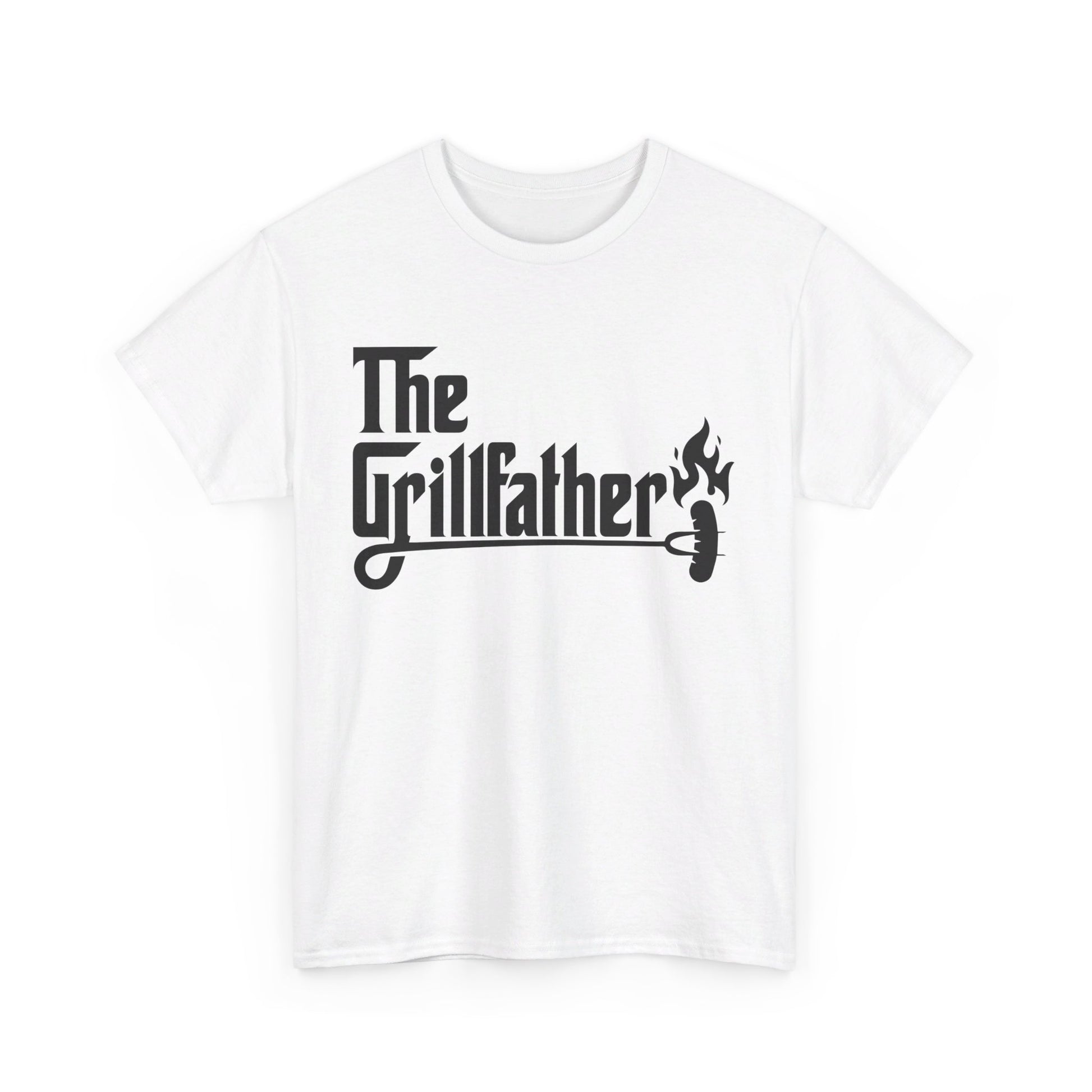 The Grillfather Unisex Heavy Cotton Tee For Dads - Moon & Starr Handcrafted LLC