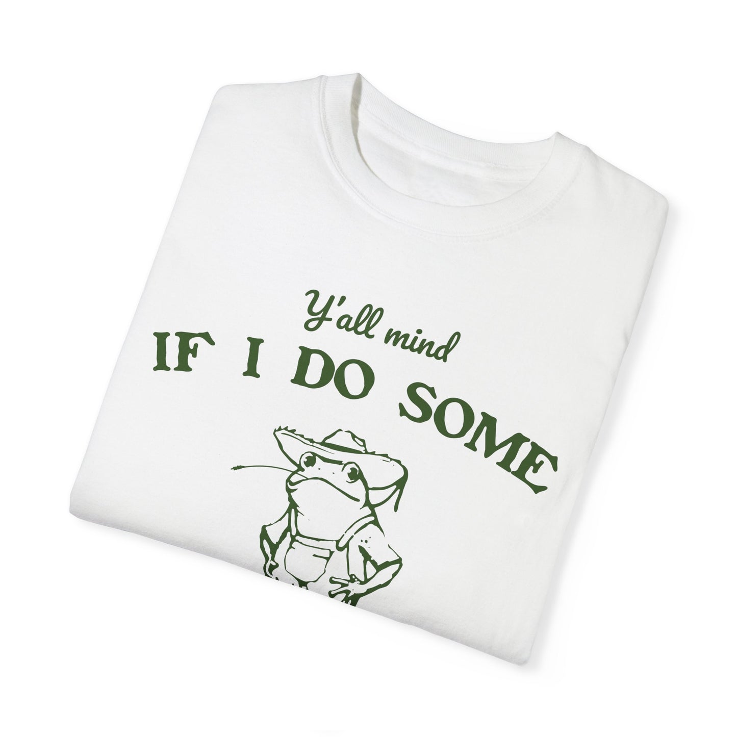 Funny Frog Unisex Garment-Dyed T-shirt