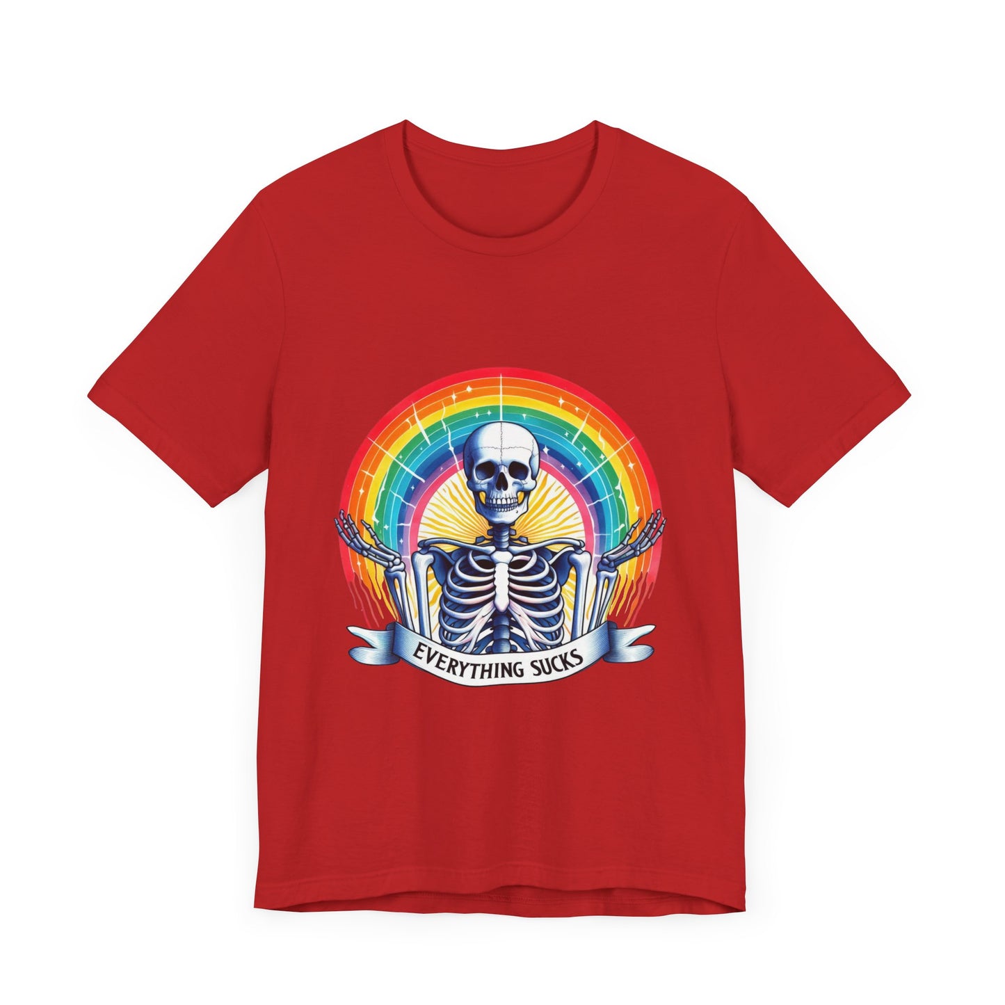 Funny Skeleton Tee Shirt