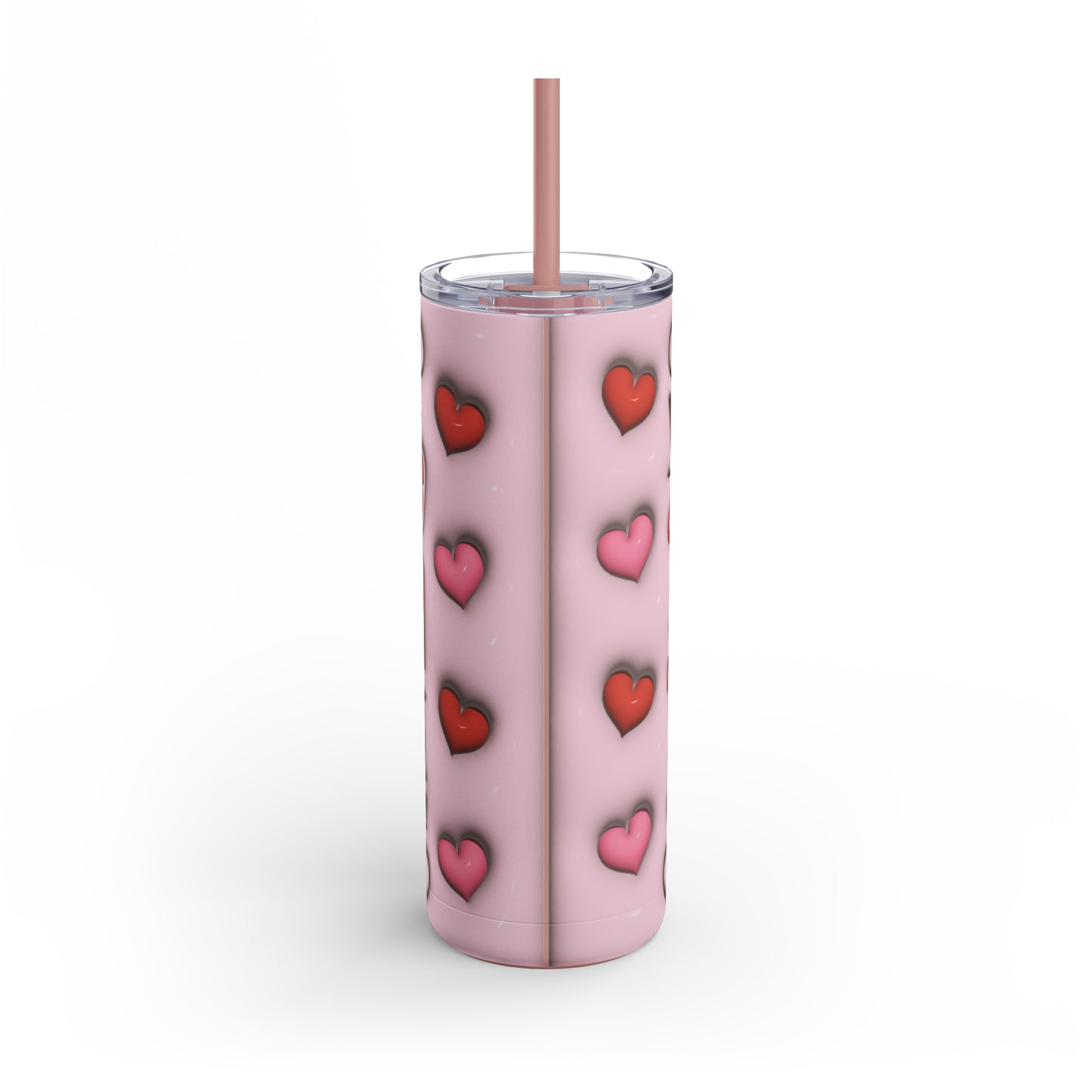 Valentines Love Potion 3D Maars Maker Skinny Matte Tumbler, 20oz