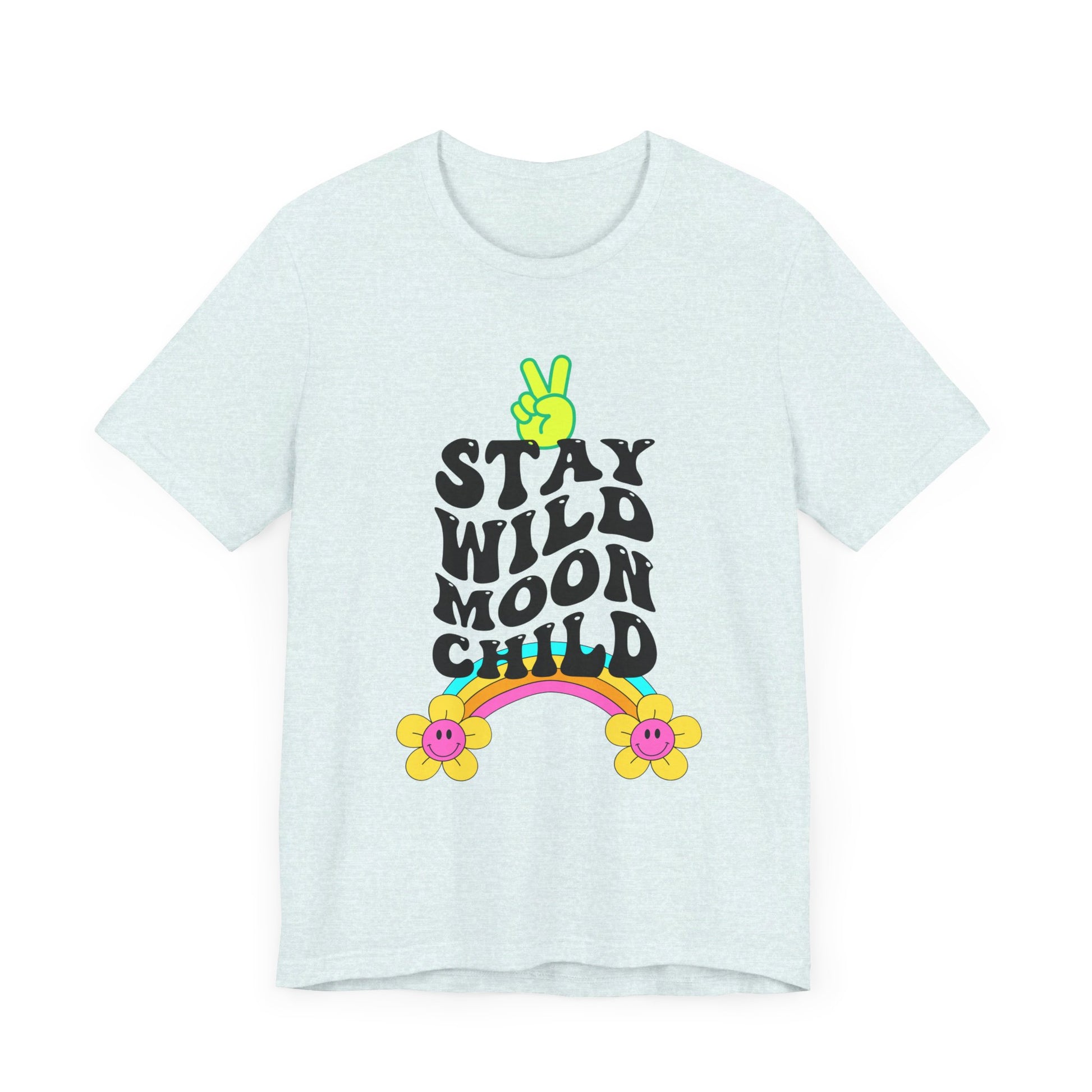 Stay Wild Moon Child Unisex Jersey Short Sleeve Tee - Moon & Starr Handcrafted LLC