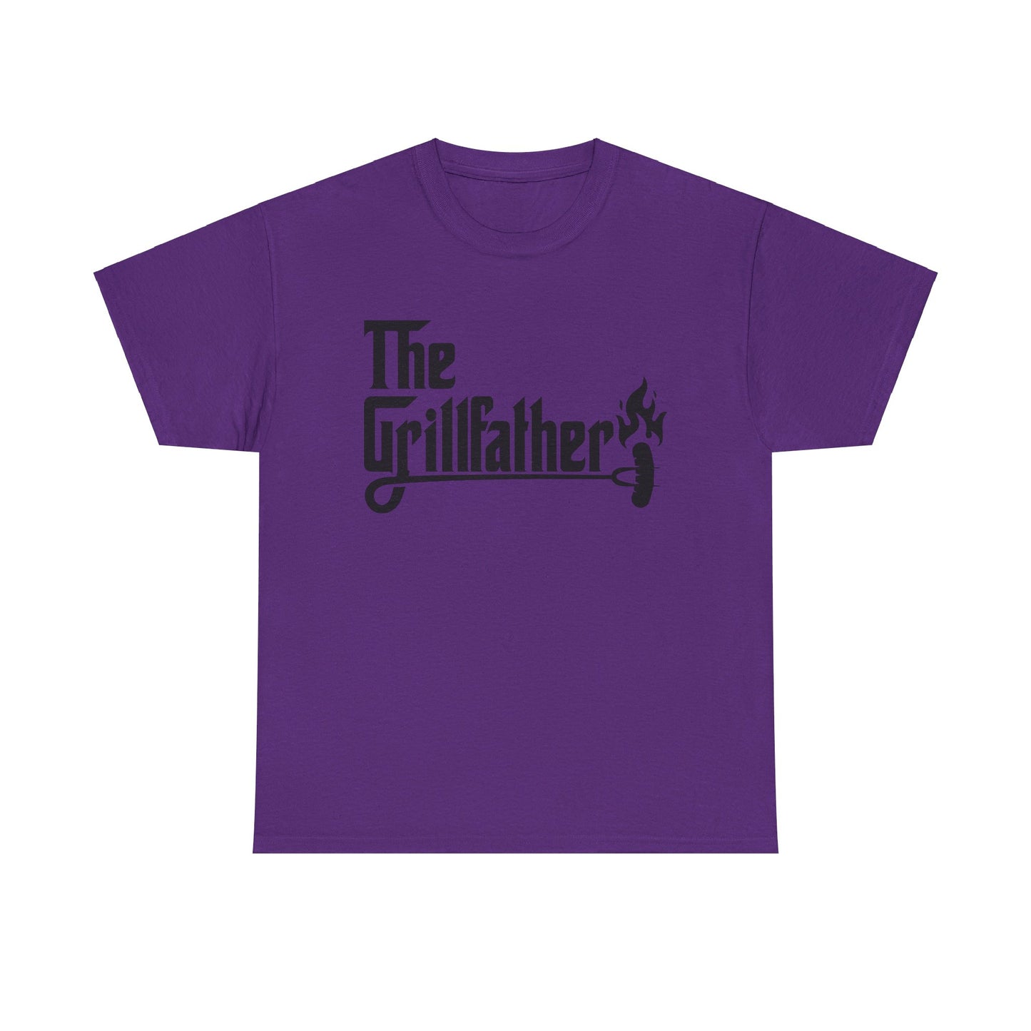 The Grillfather Unisex Heavy Cotton Tee For Dads - Moon & Starr Handcrafted LLC