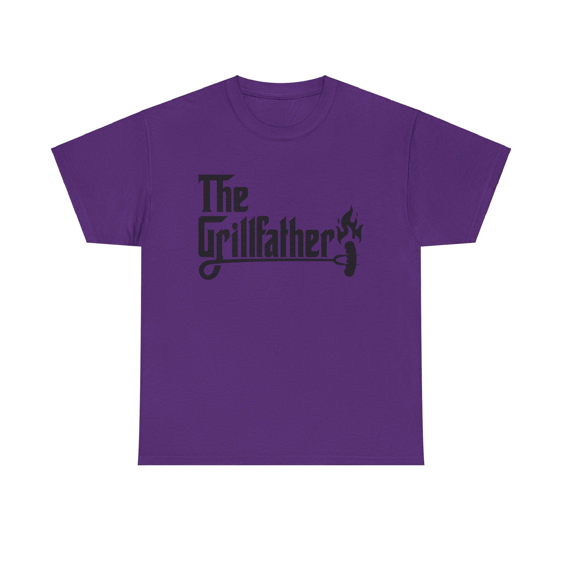 The Grillfather Unisex Heavy Cotton Tee For Dads - Moon & Starr Handcrafted LLC