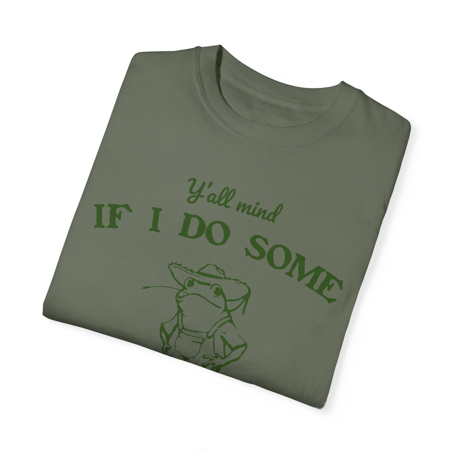 Funny Frog Unisex Garment-Dyed T-shirt