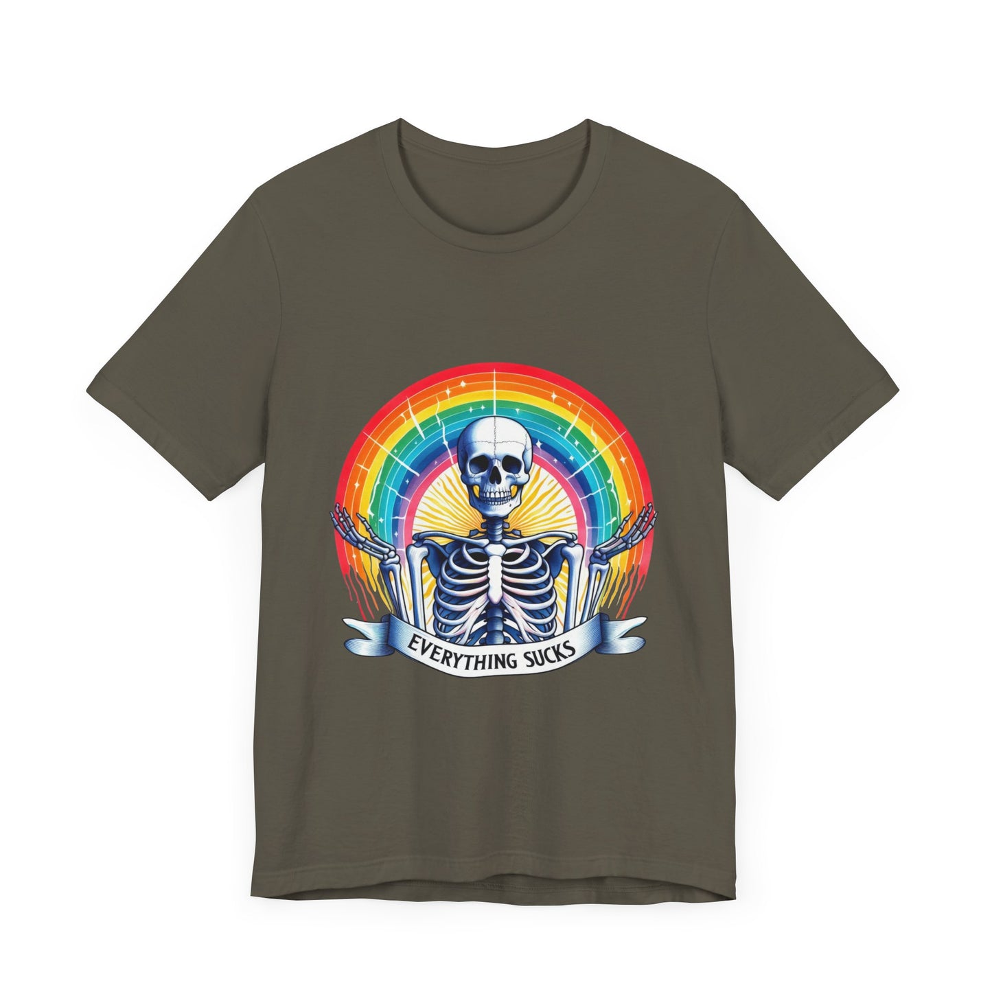 Funny Skeleton Tee Shirt