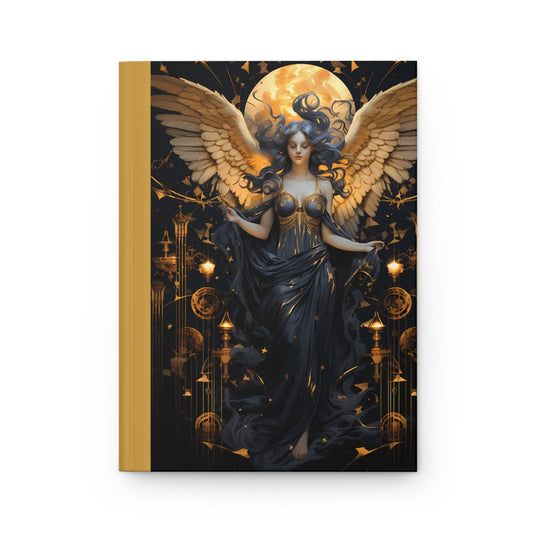 Angel Hardcover Journal Matte - Moon & Starr Handcrafted LLC