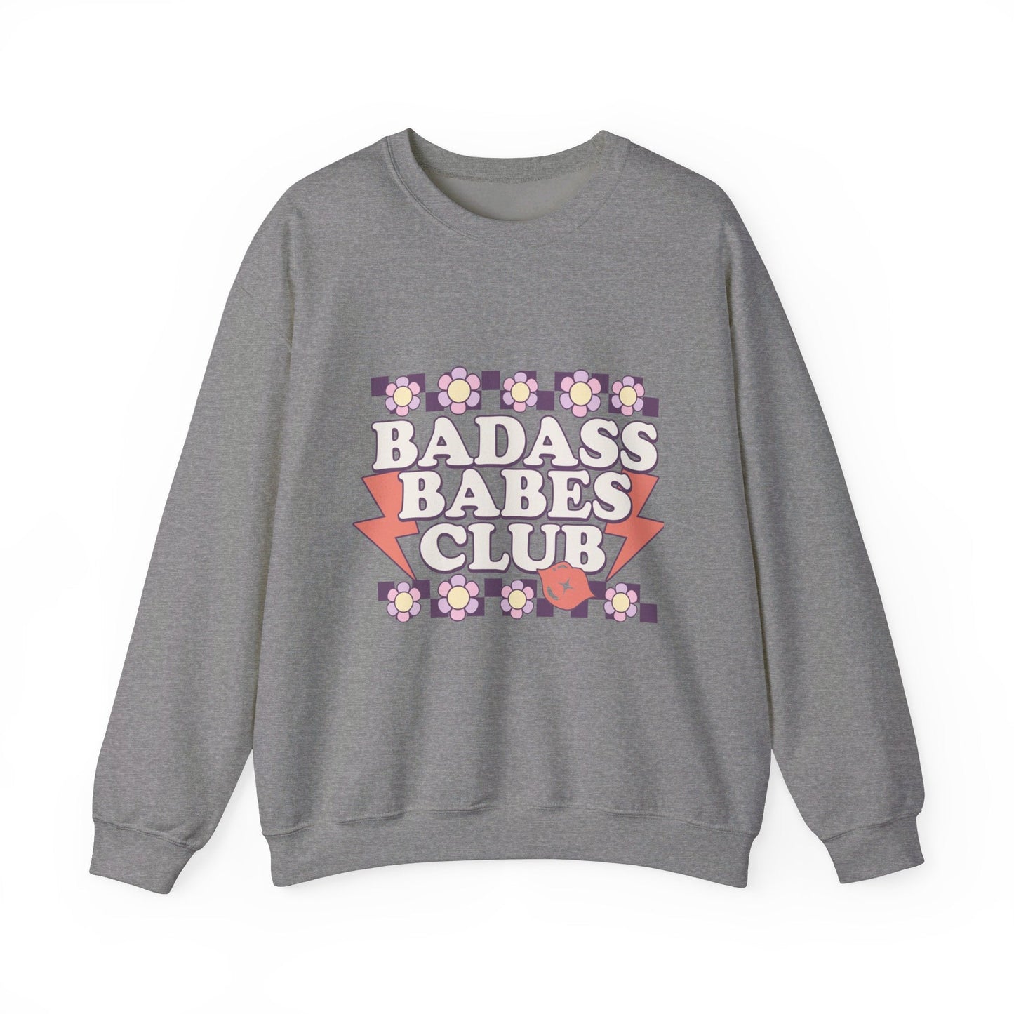 Bada$$ Babes Club Unisex Heavy Blend™ Crewneck Sweatshirt - Moon & Starr Handcrafted LLC