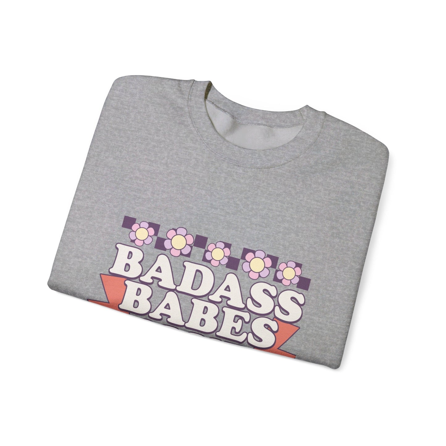 Bada$$ Babes Club Unisex Heavy Blend™ Crewneck Sweatshirt - Moon & Starr Handcrafted LLC