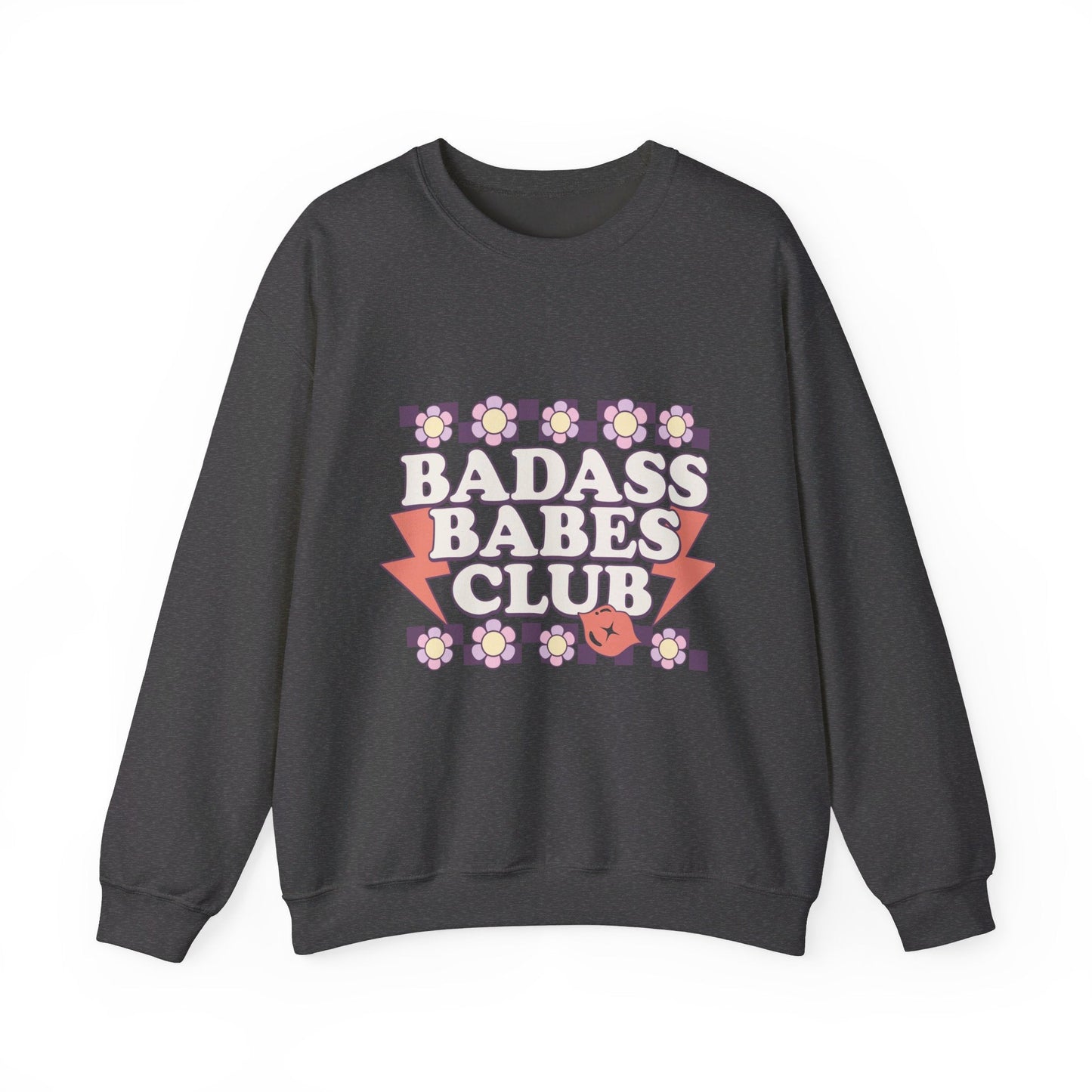 Bada$$ Babes Club Unisex Heavy Blend™ Crewneck Sweatshirt - Moon & Starr Handcrafted LLC