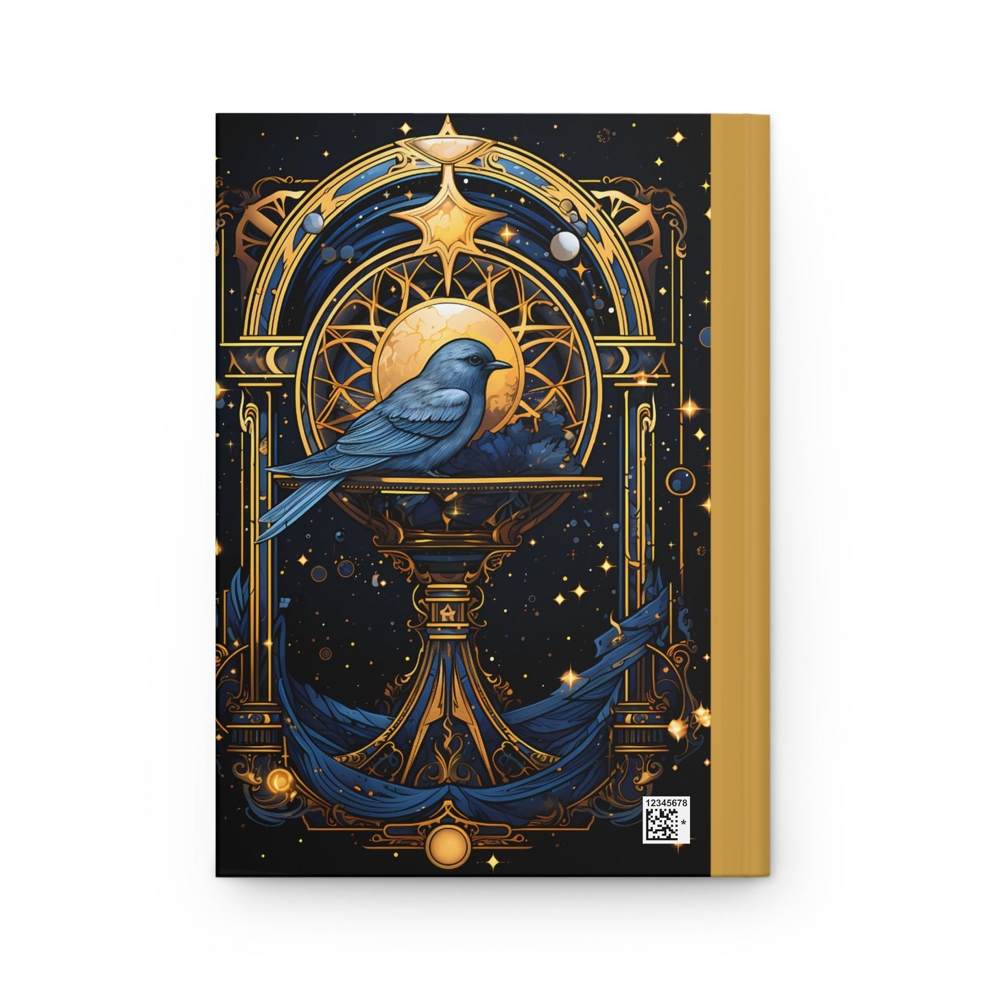 Blue Bird Hardcover Journal Matte - Moon & Starr Handcrafted LLC