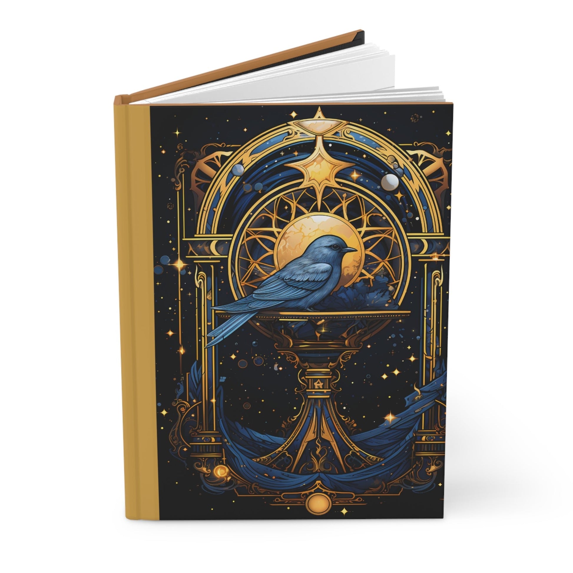 Blue Bird Hardcover Journal Matte - Moon & Starr Handcrafted LLC